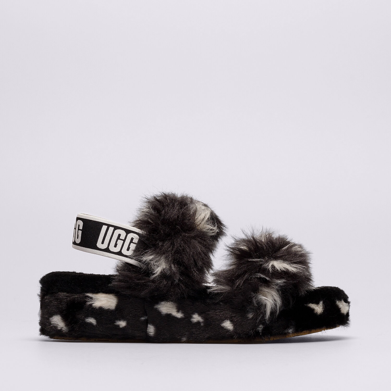 Femei șlapi UGG OH YEAH SPOTS 1118165-BLACK Negru