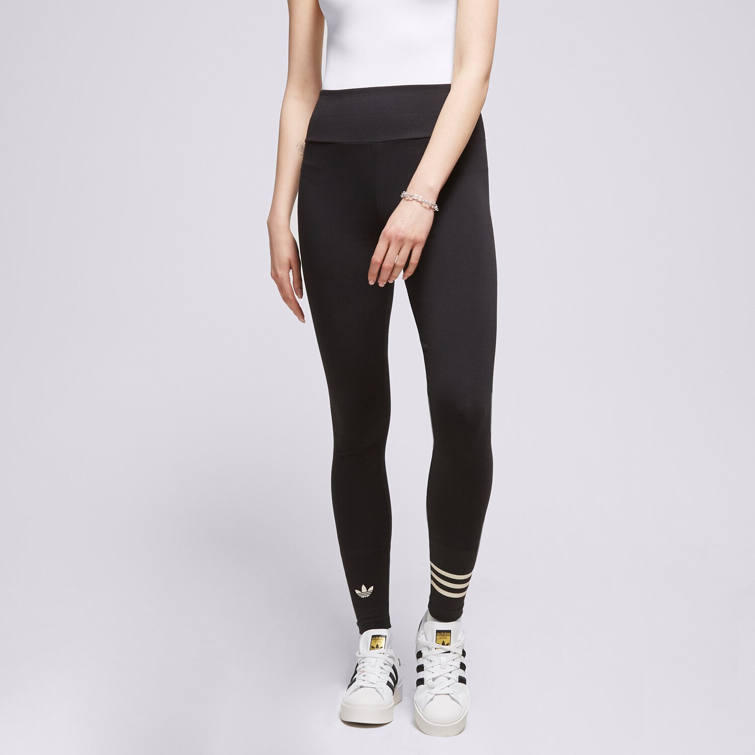 Femei pantaloni ADIDAS PANTALONI  COLANȚI IB7313 Negru
