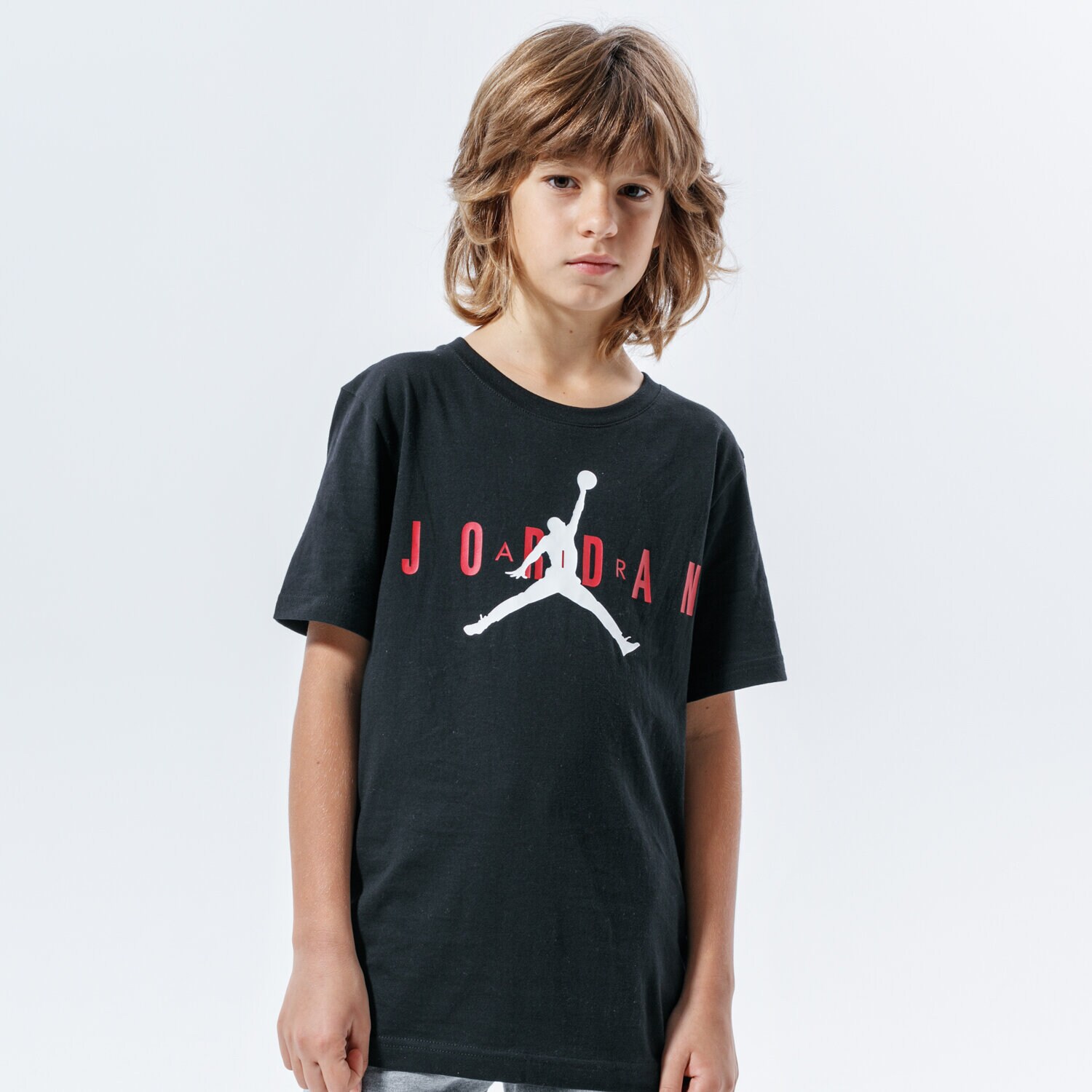 Copii tricou JORDAN TRICOU JDB BUSTIERĂND TEE 5 BOY 955175-023 Negru