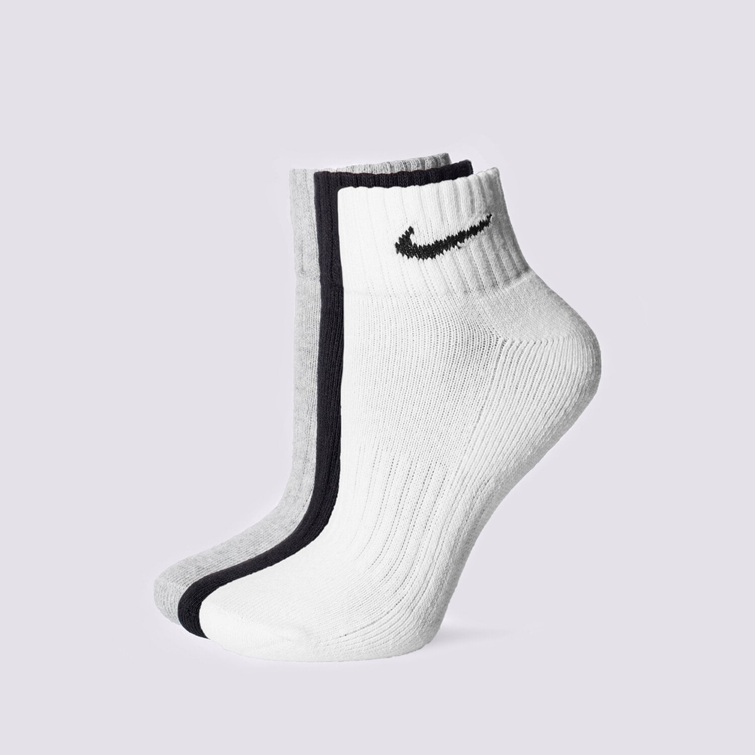 Femei șosete NIKE ȘOSETE CUSH QT 3PR SX4926-901 Mulicolor