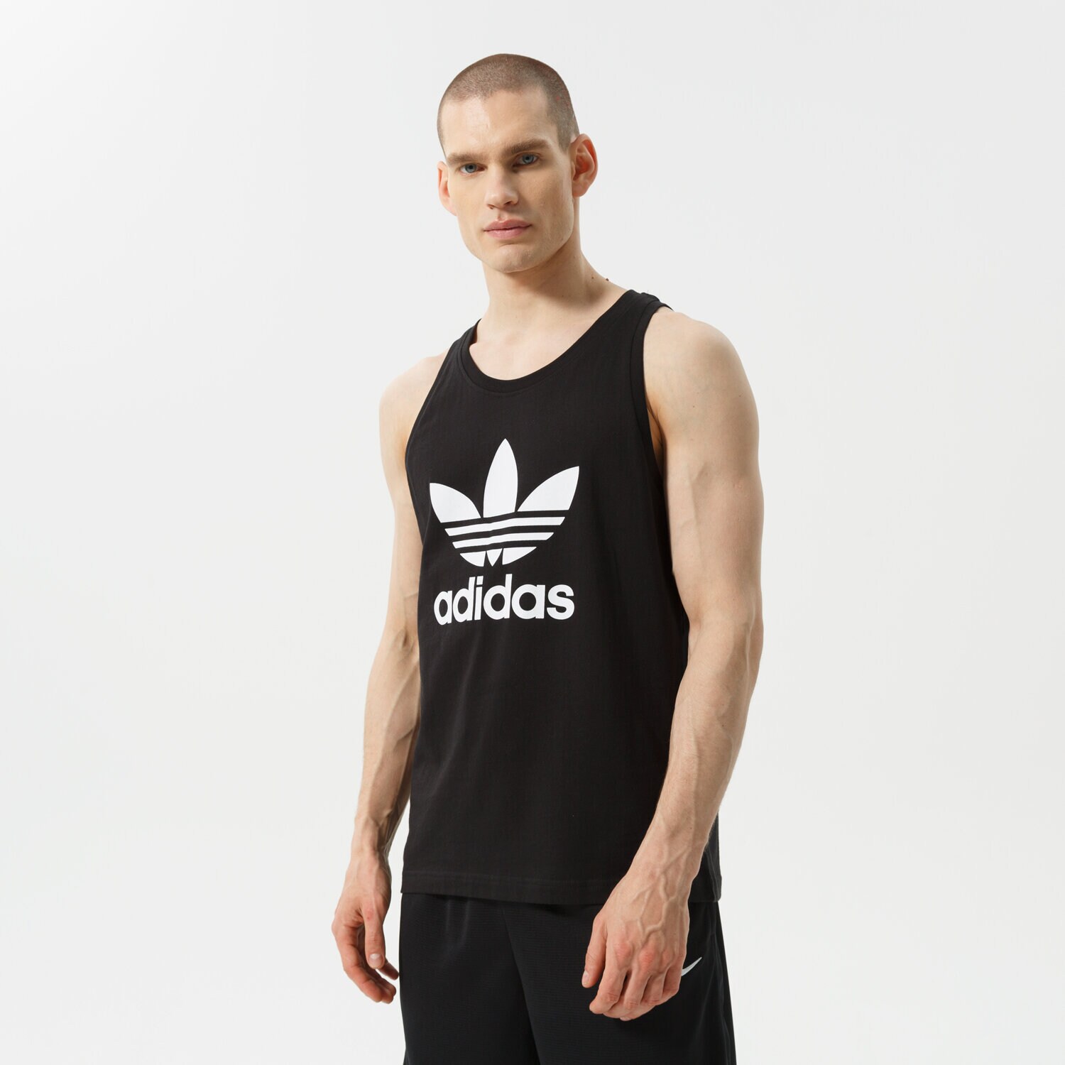Bărbați tricou ADIDAS MAIOU TREFOIL H06634 Negru