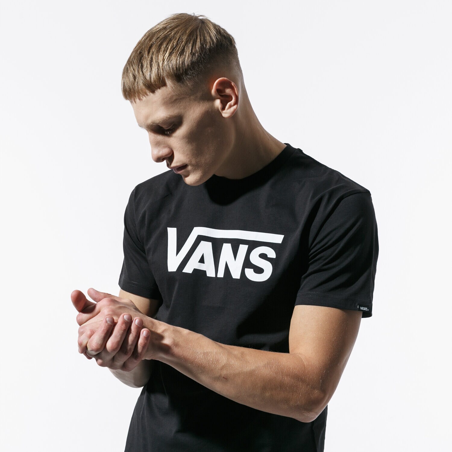 Bărbați tricou VANS TRICOU VANS CLASSIC VN000GGGY281 Negru