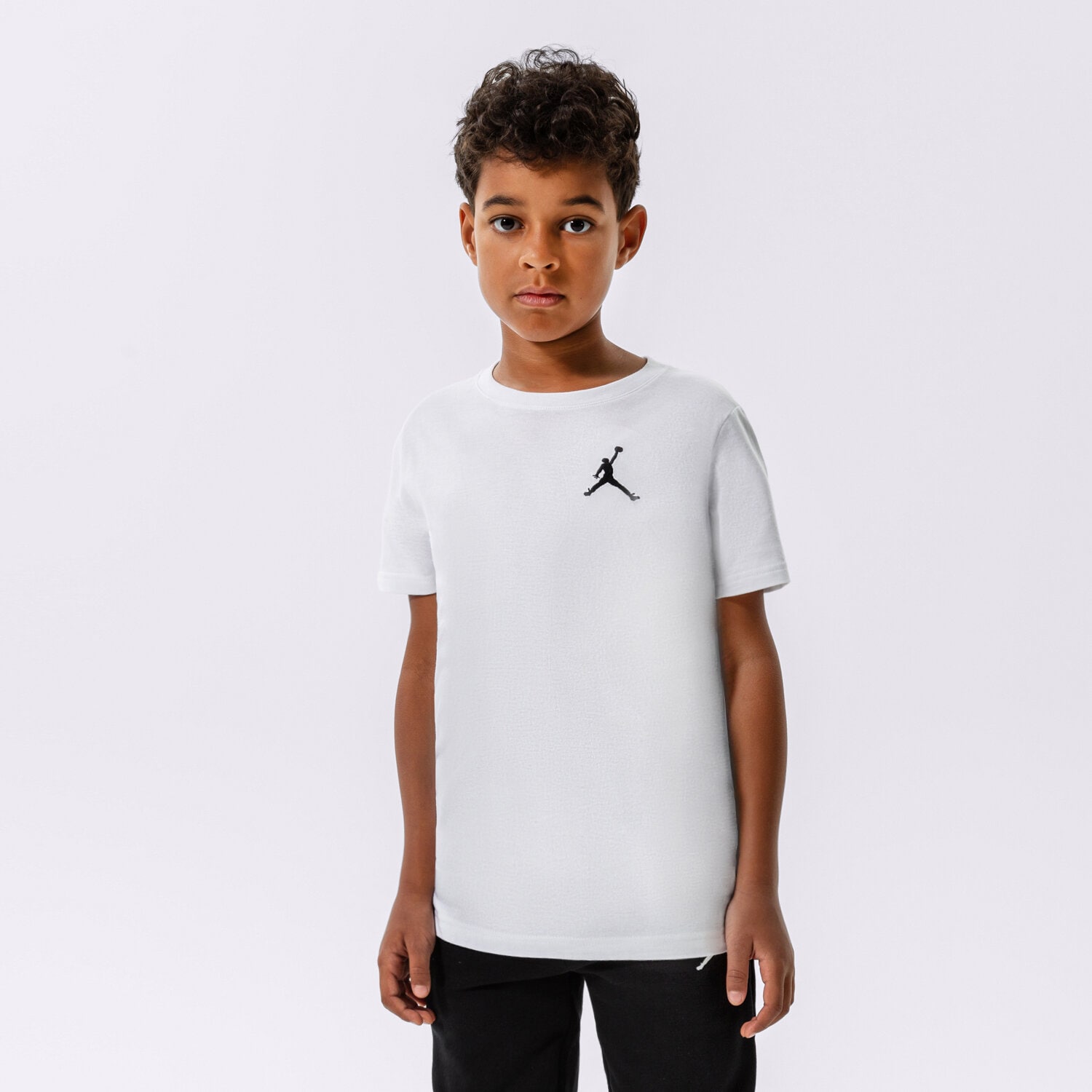 Copii tricou JORDAN TRICOU JUMPMAN AIR EMB BOY 95A873-001 Alb