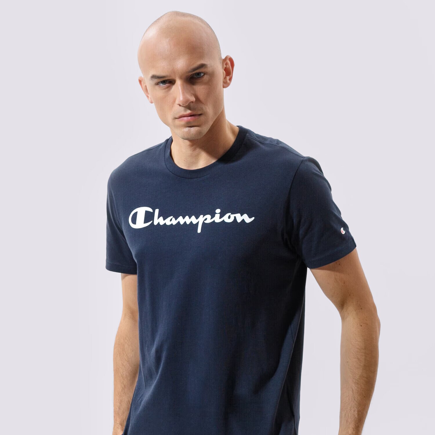Bărbați tricou CHAMPION TRICOU CREWNECK TEE 216957BS501 Bleumarin