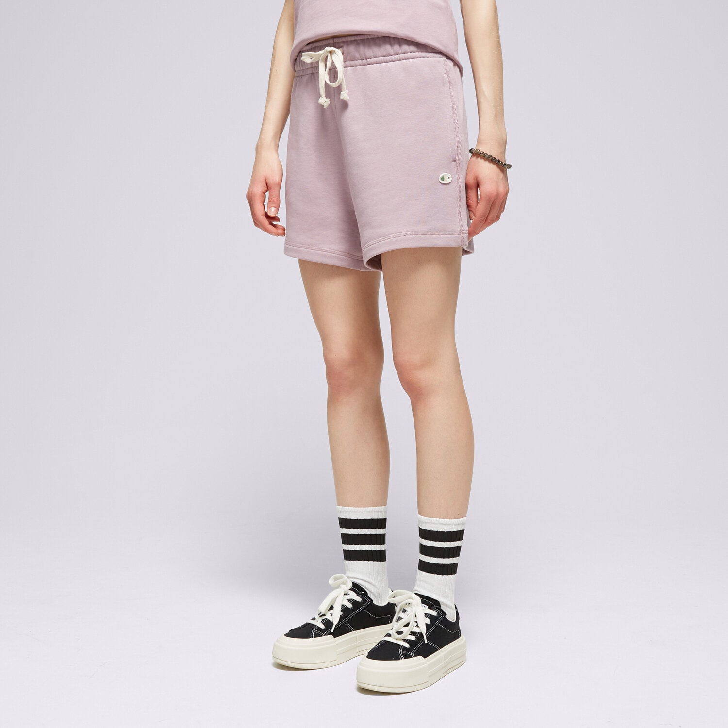 Femei pantaloni scurți CHAMPION PANTALONI SCURȚI BERMUDA-ECO FUTURE E10009PS162 Violet