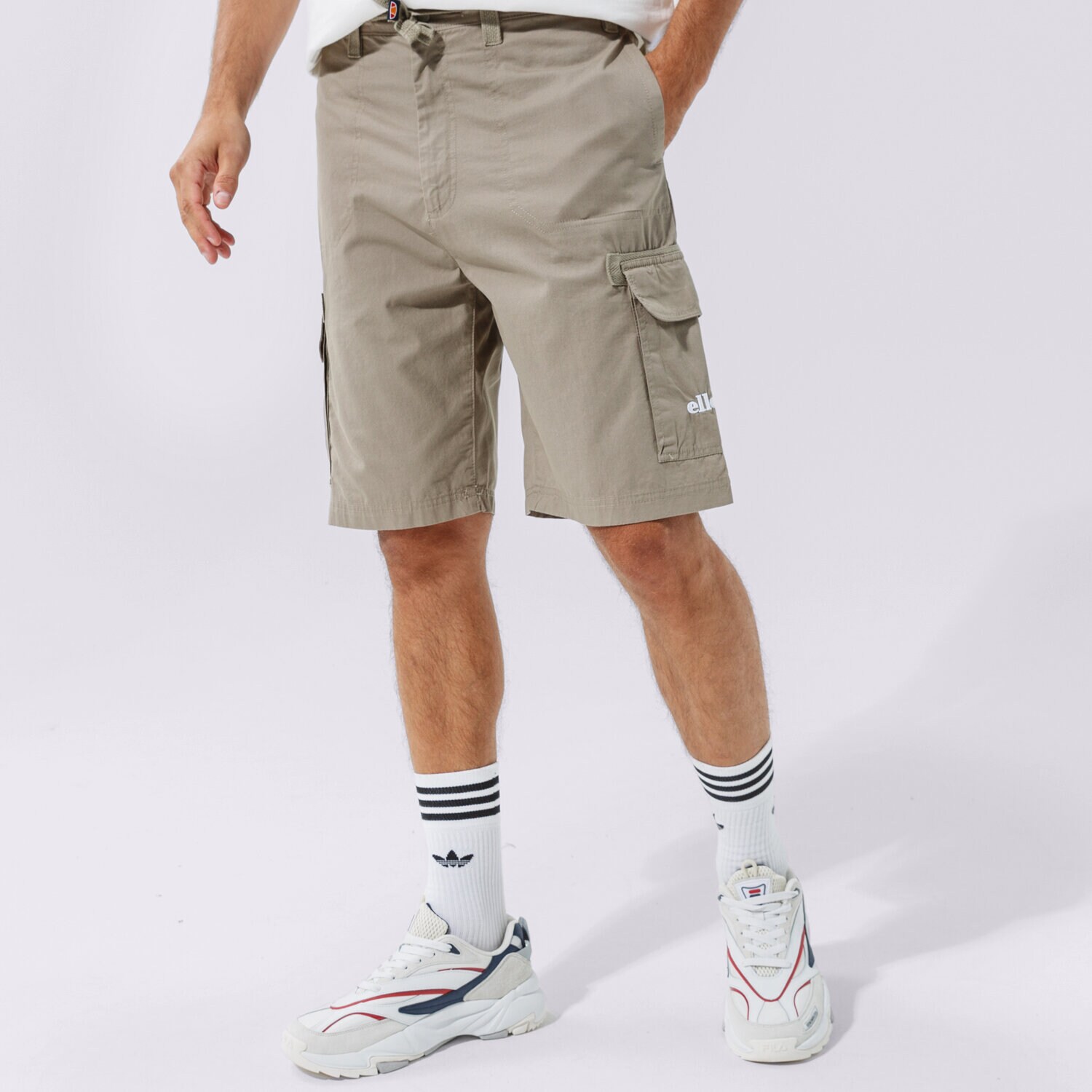 Femei pantaloni scurți ELLESSE PANTALONI SCURȚI FIGURI SHORT KHA SHJ11943506 Kaki