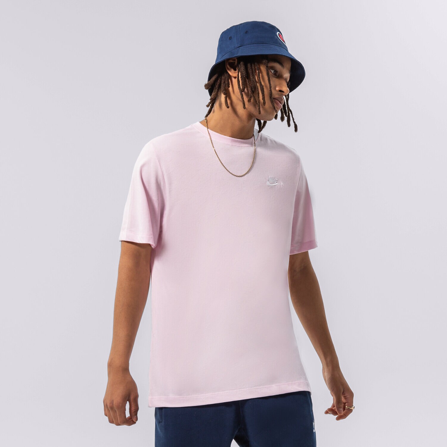 Bărbați tricou NIKE TRICOU SPORTSWEAR CLUB AR4997-665 Roz