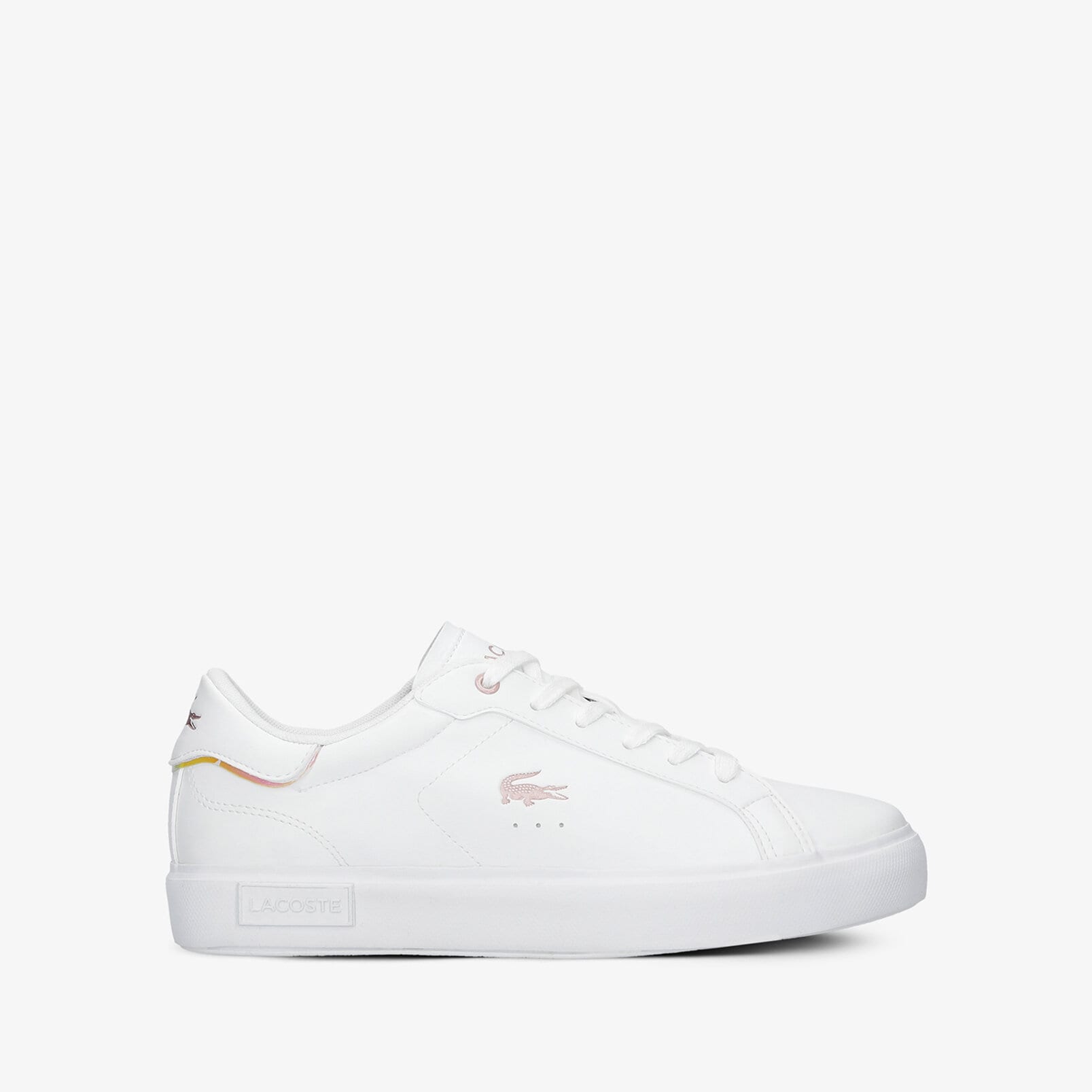 Copii pantofi sport LACOSTE POWERCOURT 0921 2 SUJ 741SUJ00151Y9 Alb