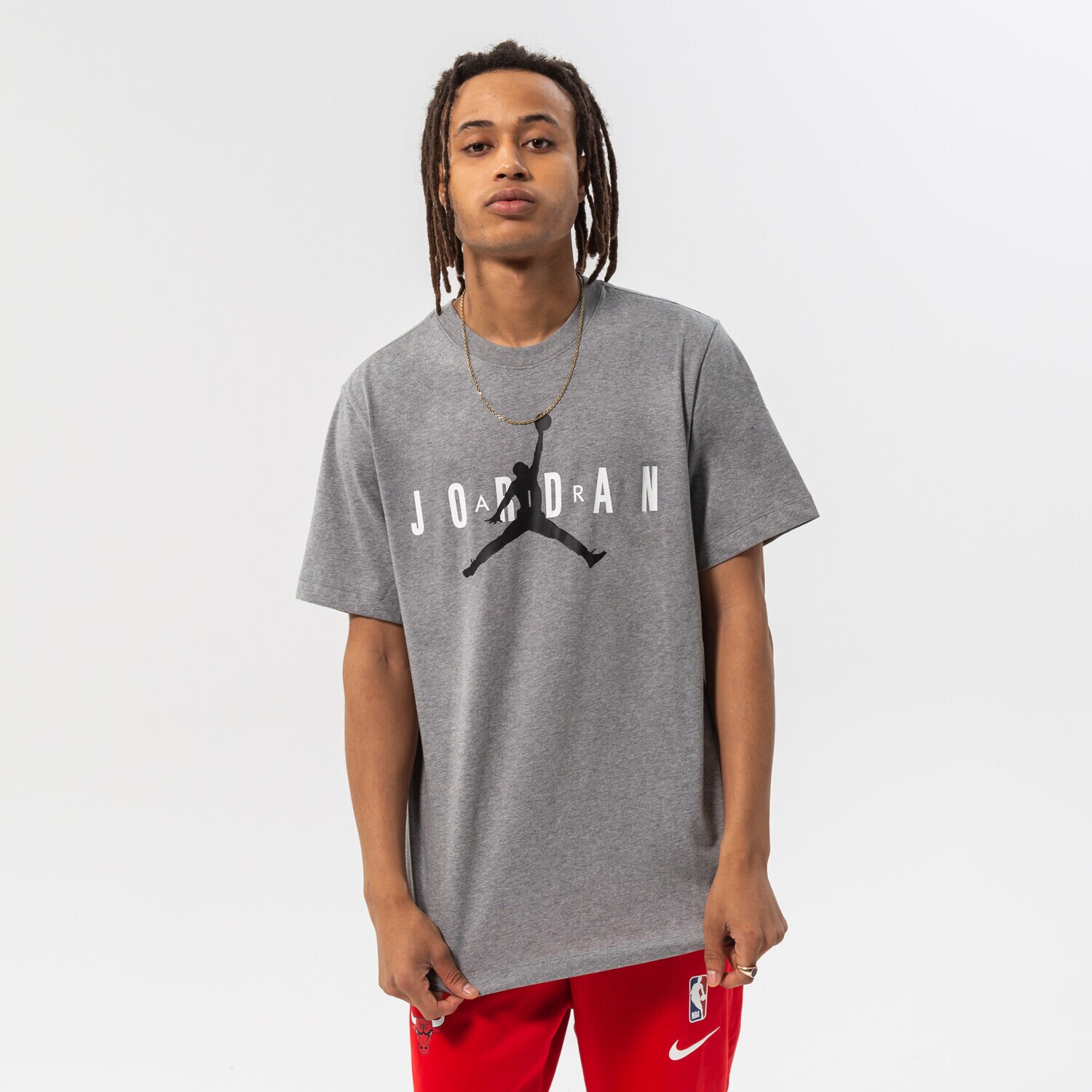 Bărbați tricou JORDAN TRICOU AIR TRICOU CK4212-092 Gri