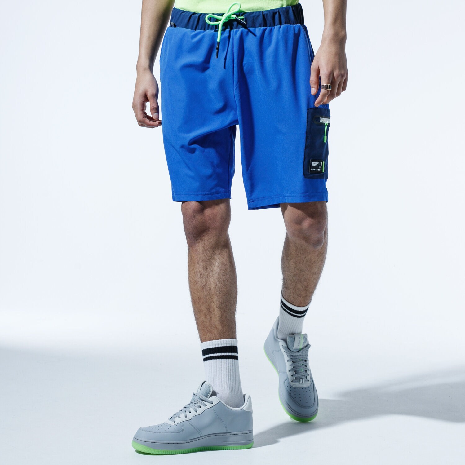 Femei pantaloni scurți CONFRONT PANTALONI SCURȚI LONG BEACH CF120SZM35003 Albastru