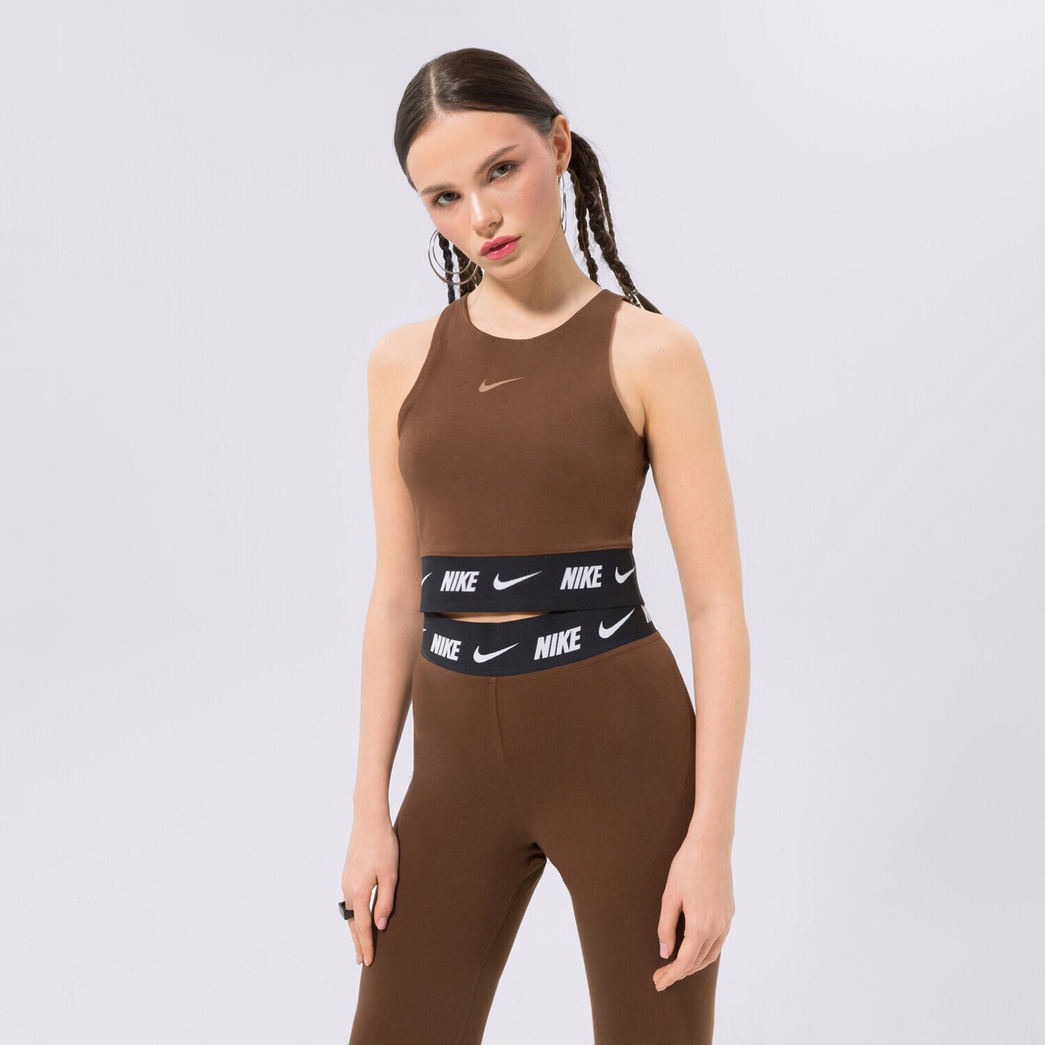 Femei tricou NIKE TRICOU DQ9315-259 Maro