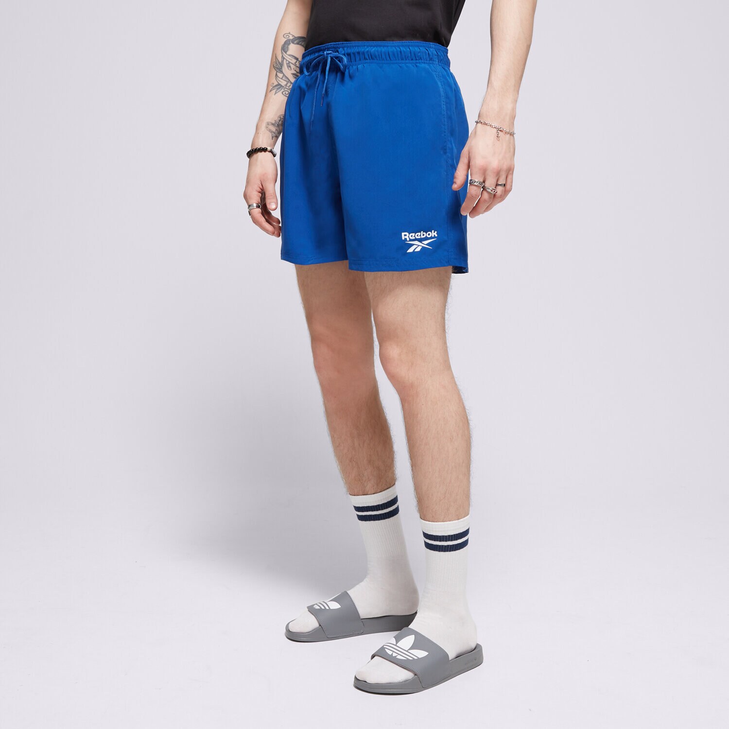 Femei pantaloni scurți REEBOK PANTALONI SCURȚI YALE L5_71002_RBK_BLU1 Albastru