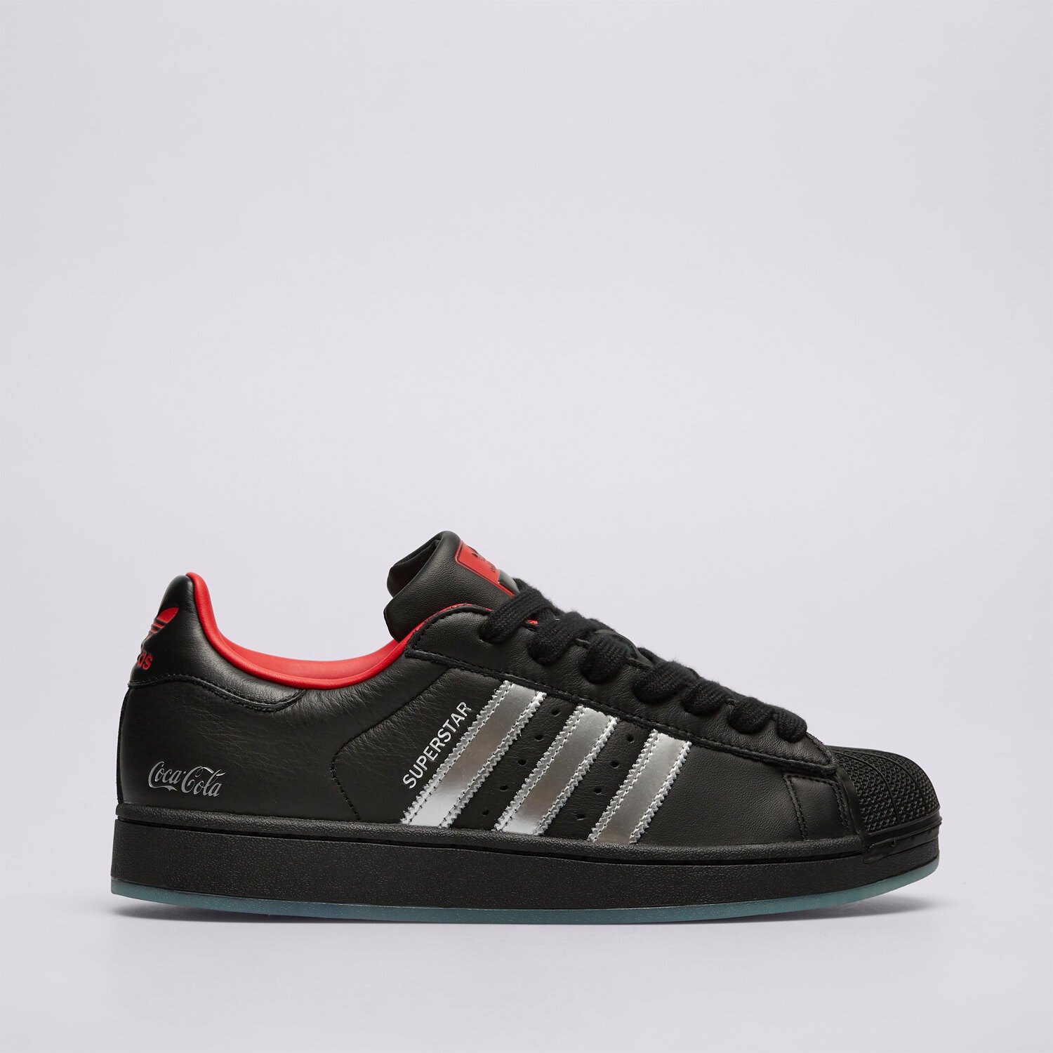 Barbați pantofi sport ADIDAS SUPERSTAR II COCA-COLA KH6891 Negru