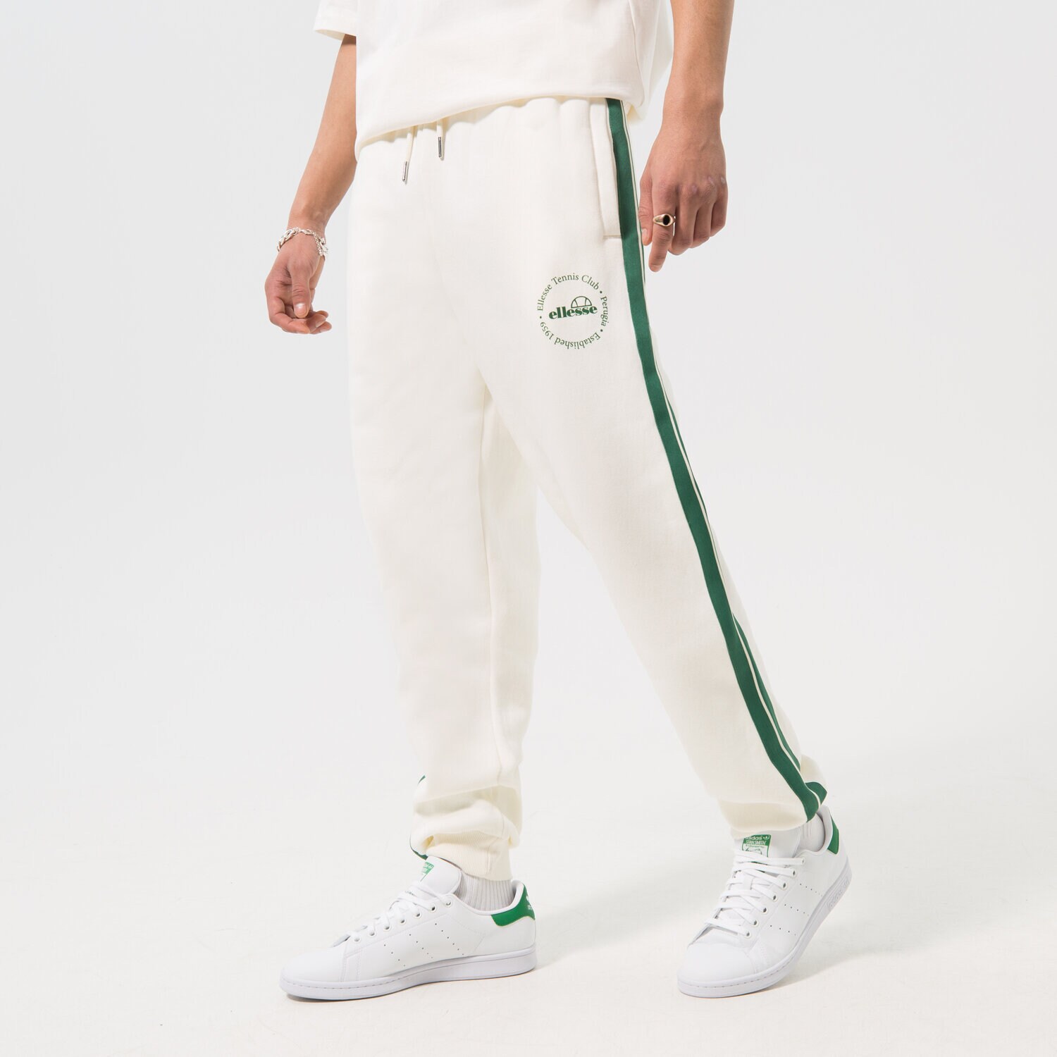 Femei pantaloni ELLESSE PANTALONI  AIRLA JOG PANT OFF WHT SGR17622904 Alb
