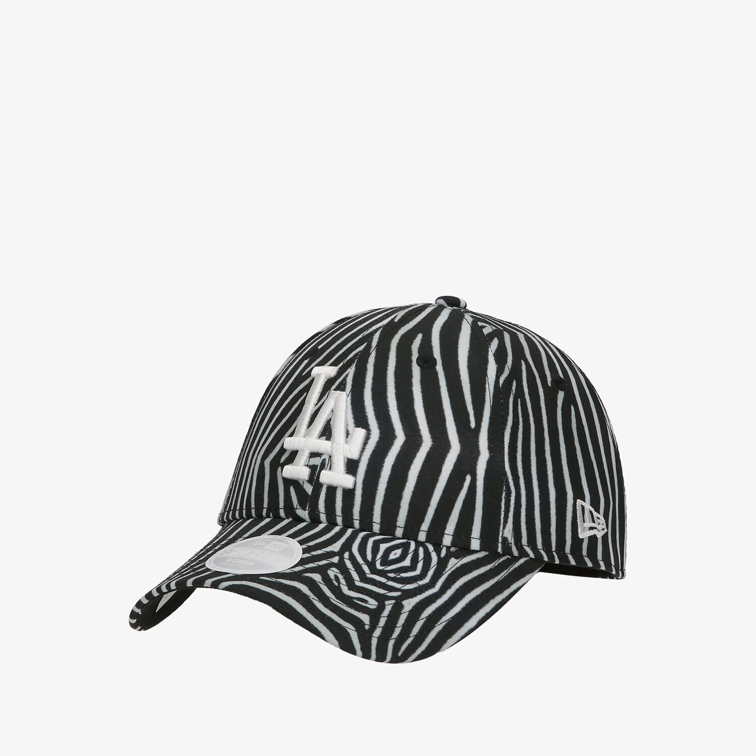 Femei șapcă NEW ERA CACIULA WMNS ANIMAL PRINT 940 ZEBUSTIERĂ LOS ANGELES 60240402 Negru