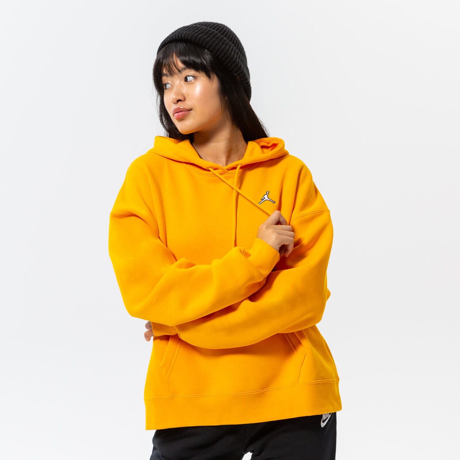 Femei bluză JORDAN BLUZĂ CU GLUGĂ W J FLT FLC HOODIE CORE DQ4458-705 Galben