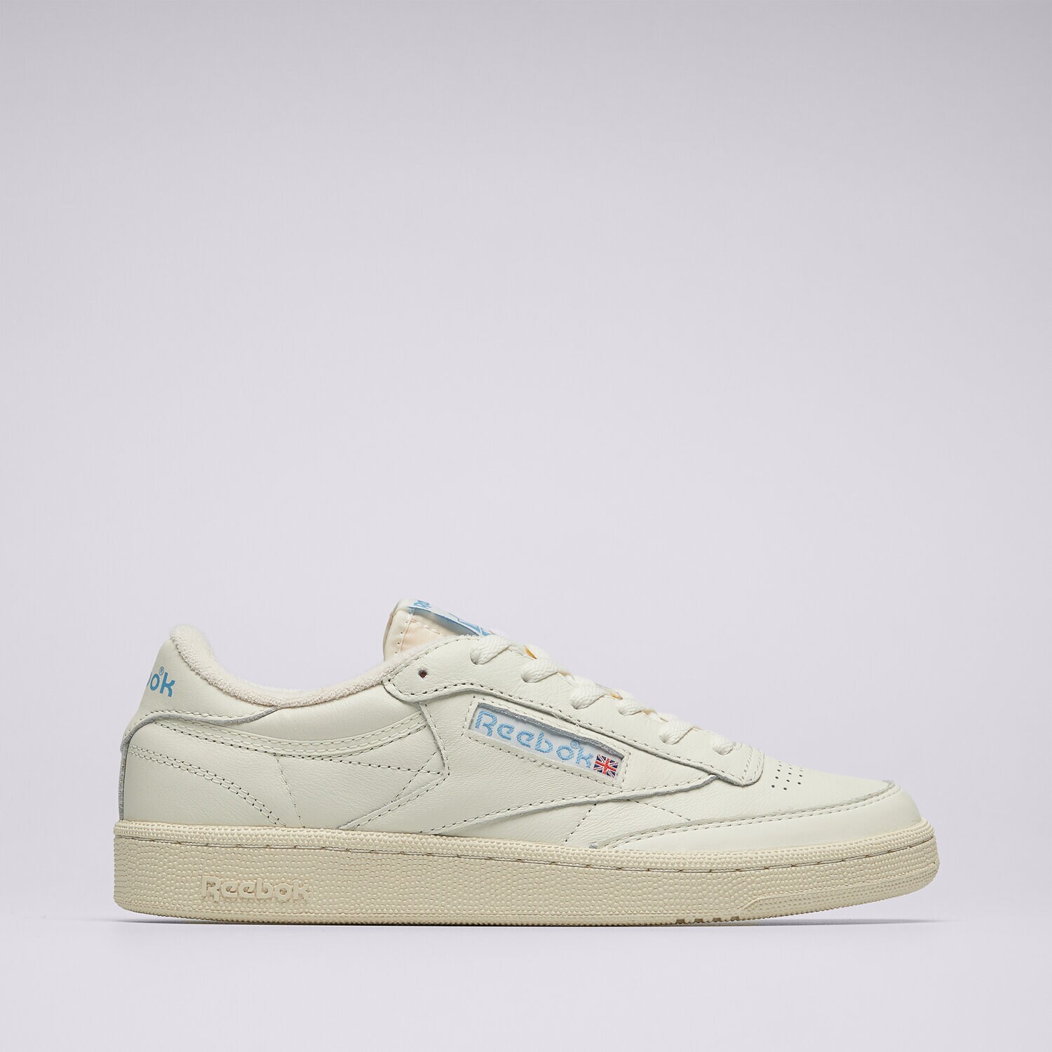 Barbați pantofi sport REEBOK CLUB C 85 VINTAGE 100007794 Bej
