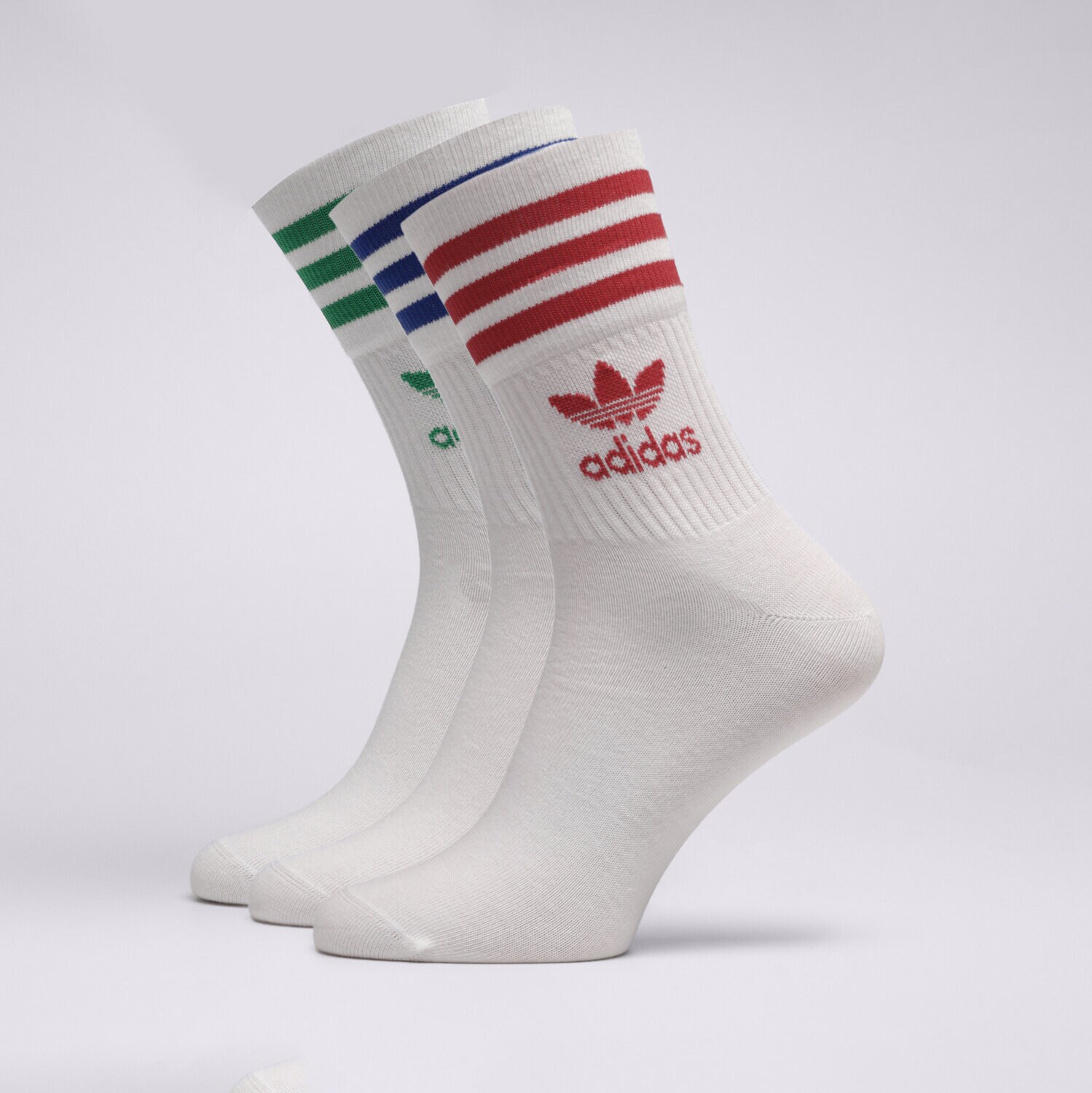 Bărbați șosete ADIDAS ȘOSETE GG1015 GG1015 Alb