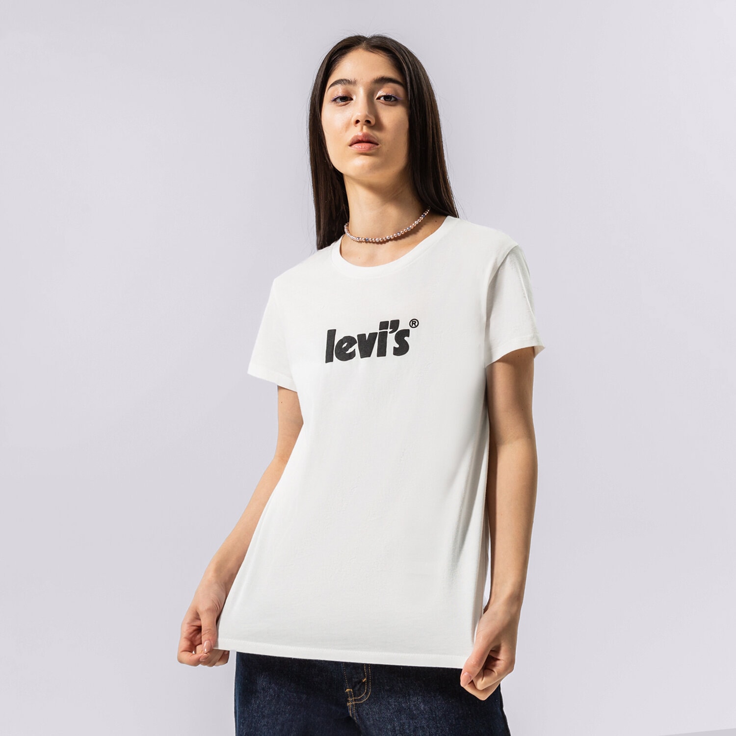 Femei tricou LEVI'S TRICOU GRAPHIC TEES 17369-1755 Alb