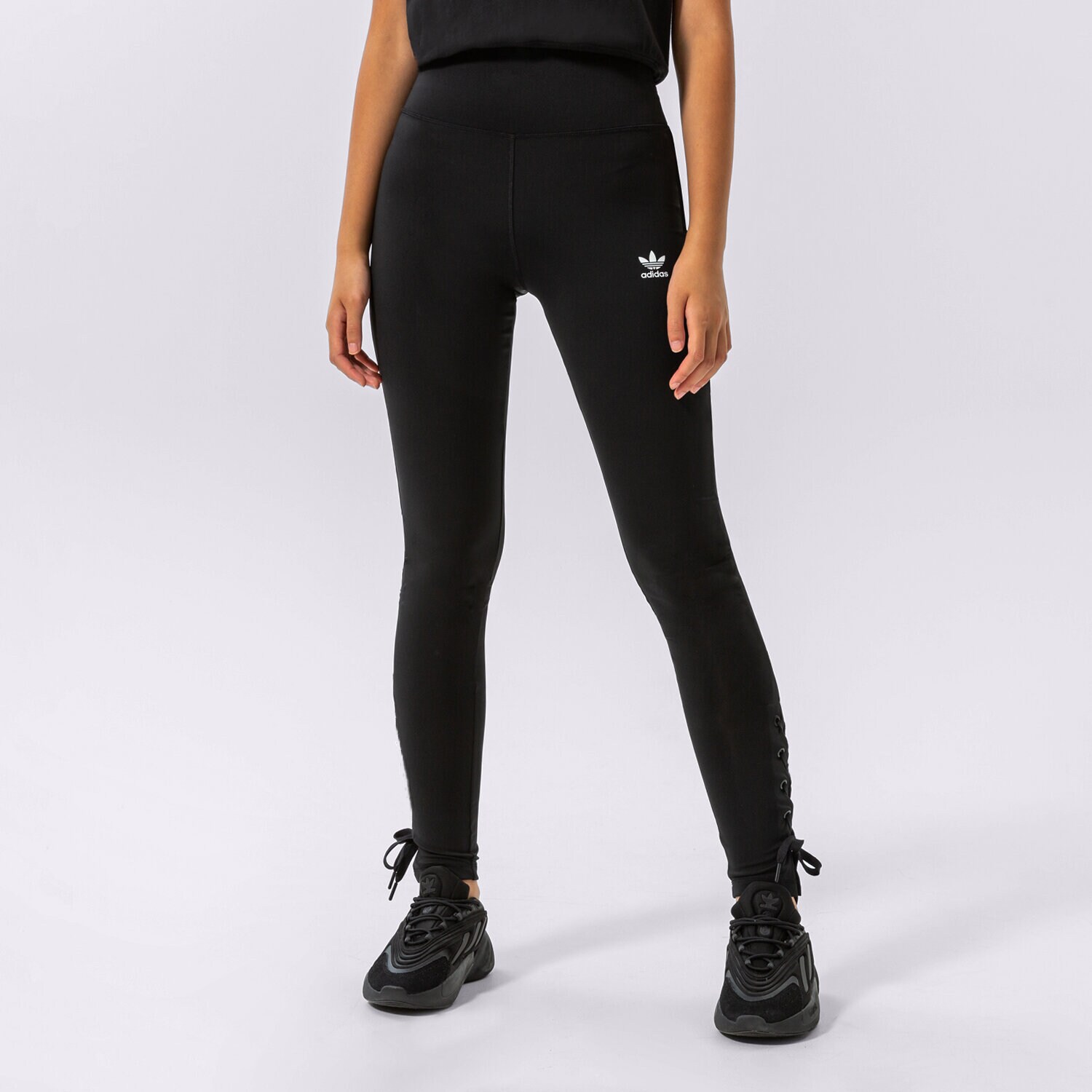 Femei pantaloni ADIDAS COLANȚI HW COLANȚI HK5077 Negru
