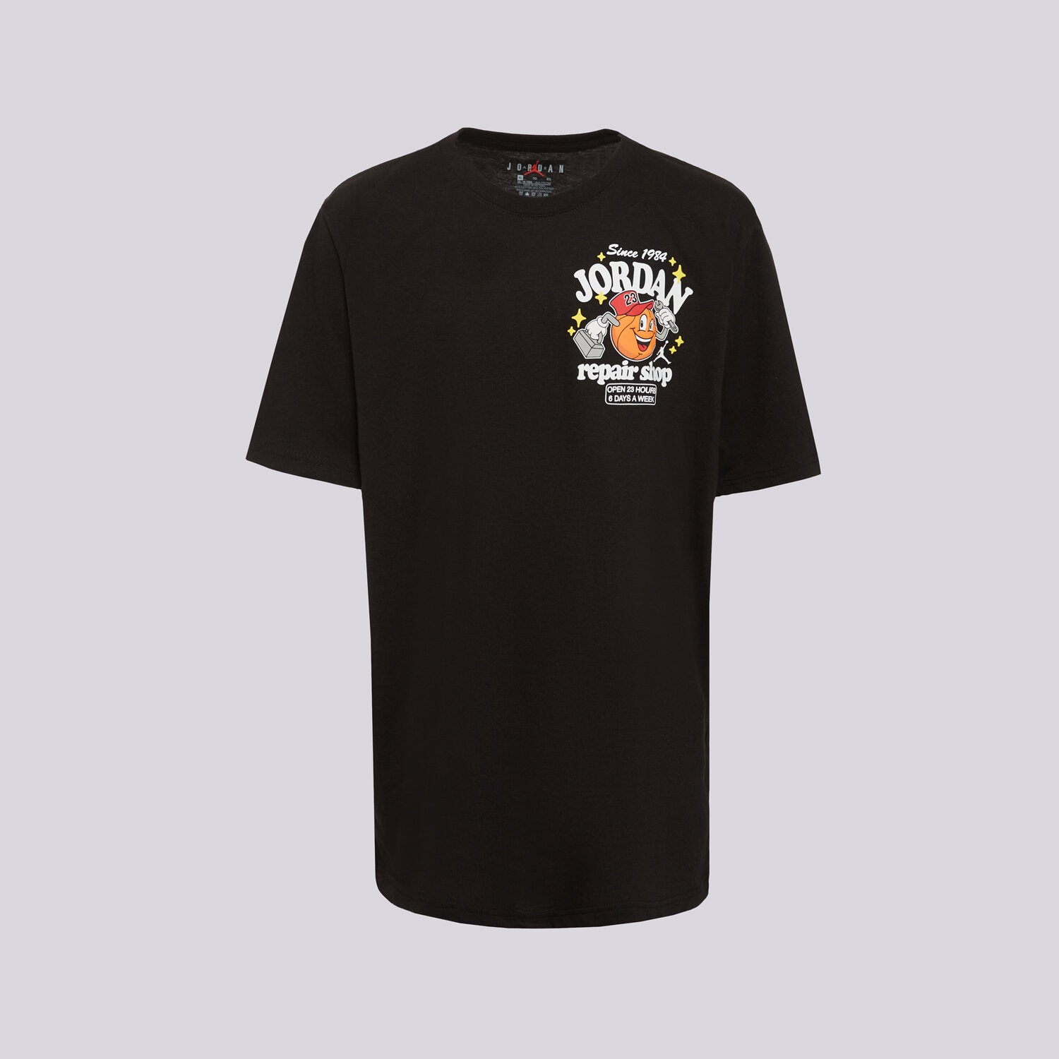 Copii tricou JORDAN TRICOU JDB MJS REPAIR SHOP SS TEE BOY 95G220-023 Negru