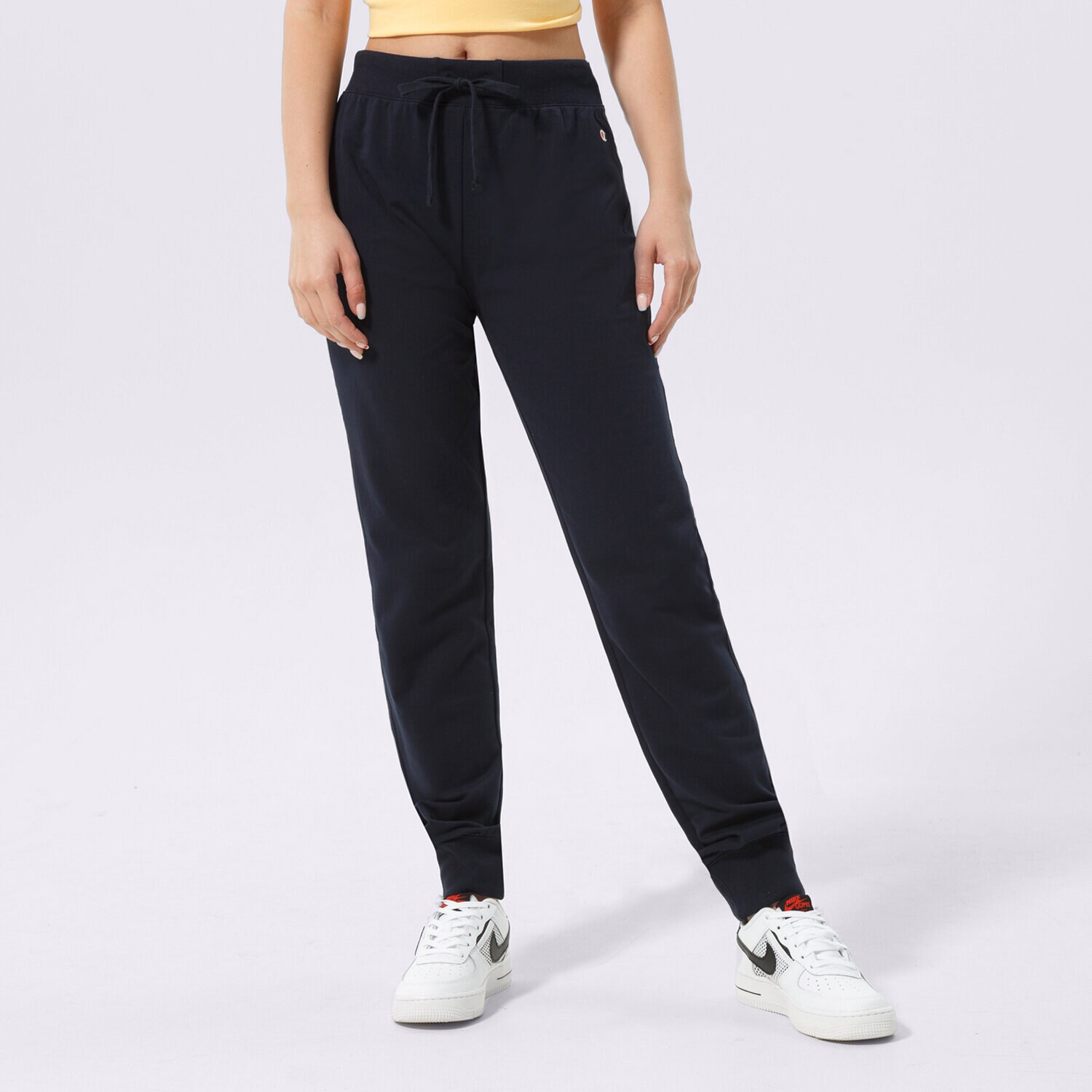 Femei pantaloni CHAMPION PANTALONI  RIB CUFF PANTS 114898BS501 Bleumarin