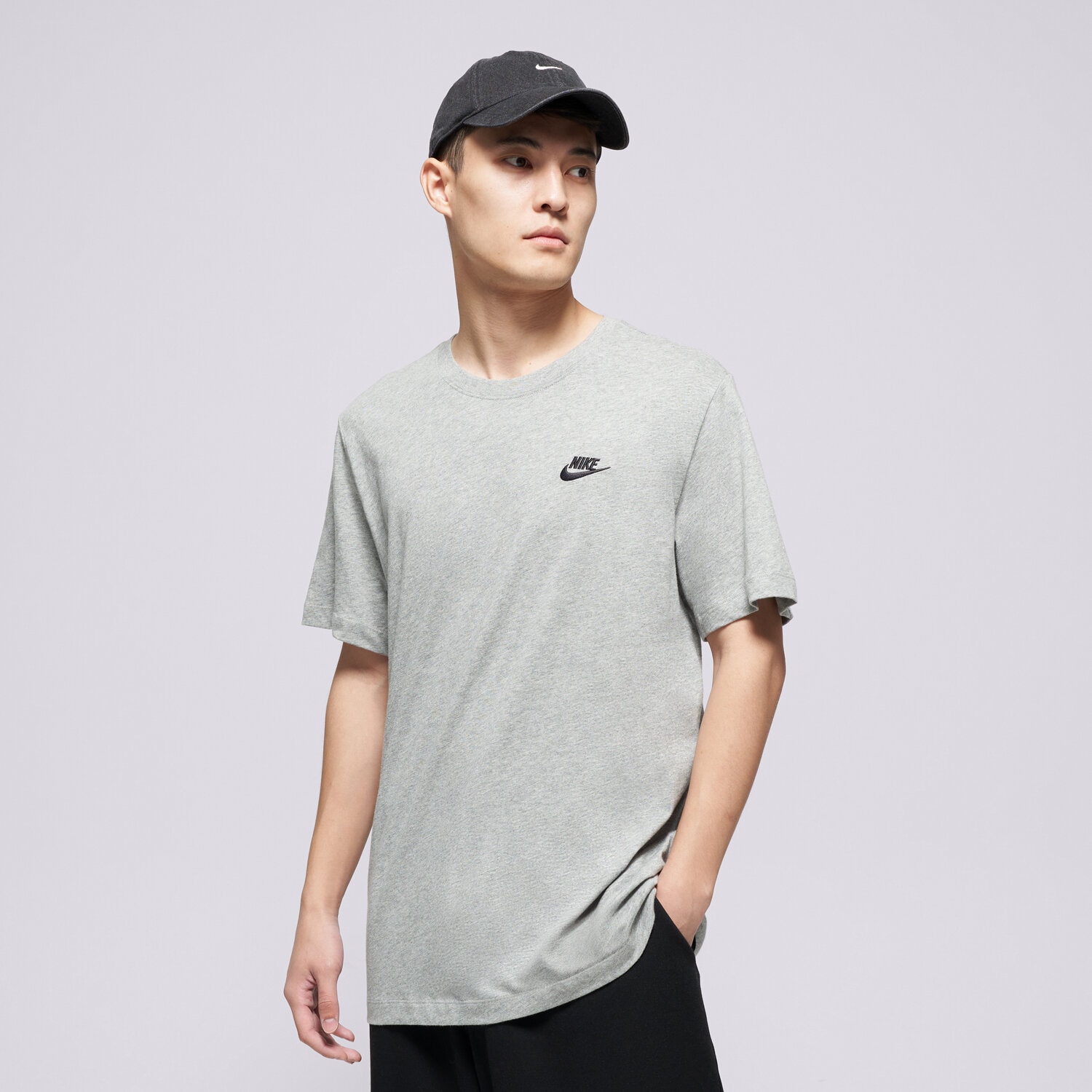 Bărbați tricou NIKE TRICOU SPORTSWEAR CLUB AR4997-064 Gri