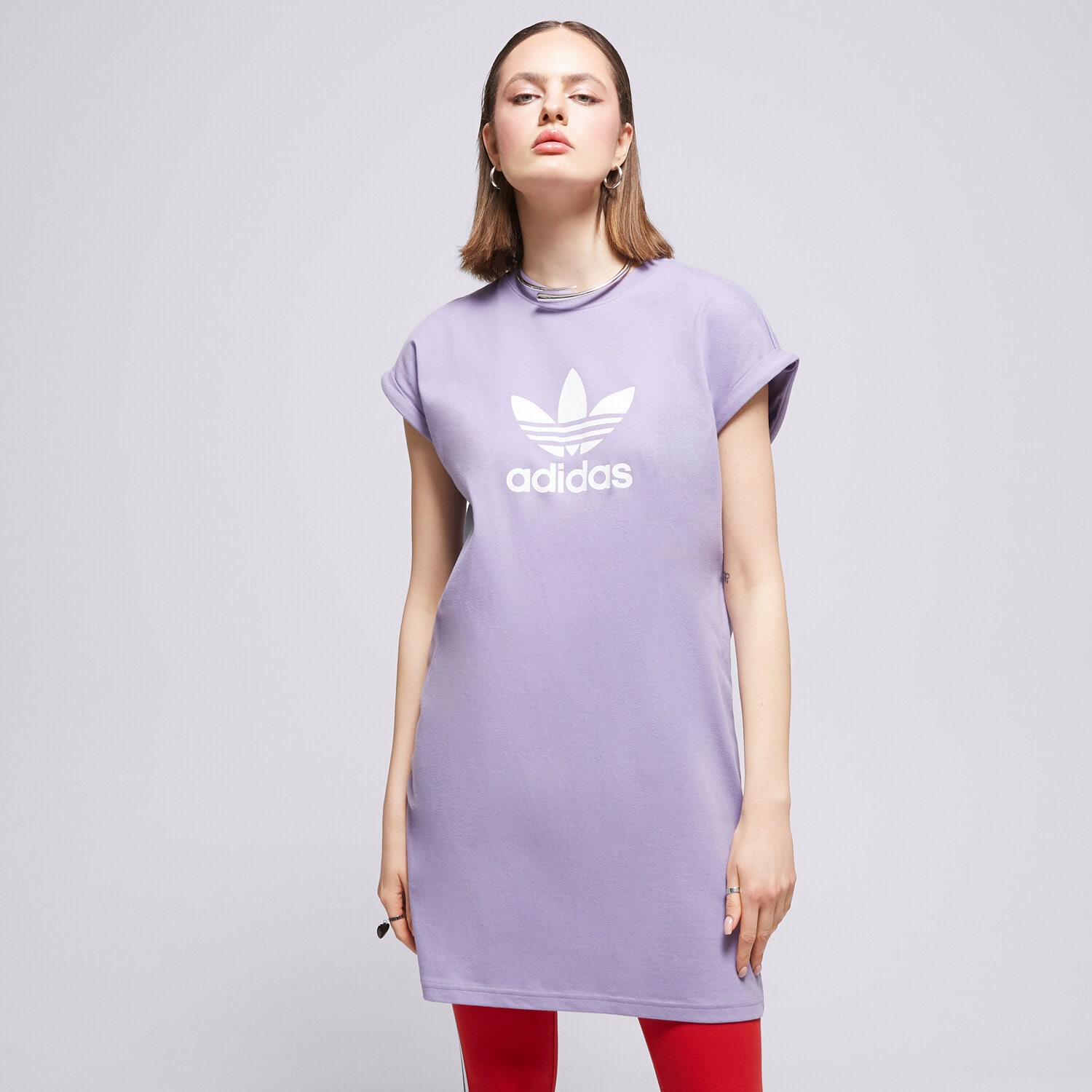 Femei rochii și fuste ADIDAS ROCHIE NEW TRFTEETRENINGS IC5482 Violet