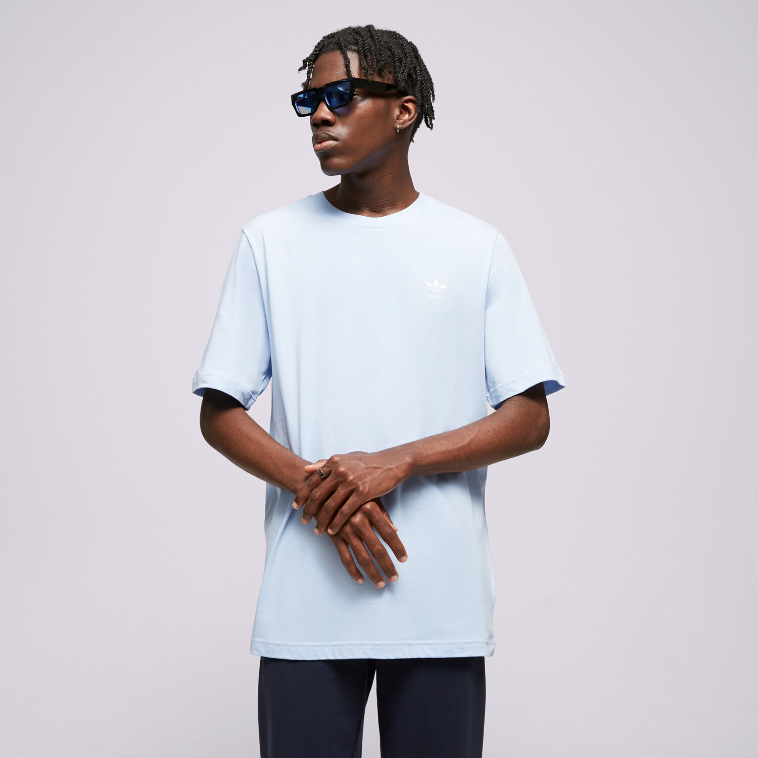 Bărbați tricou ADIDAS TRICOU ESSENTIAL TEE IA4866 Albastru