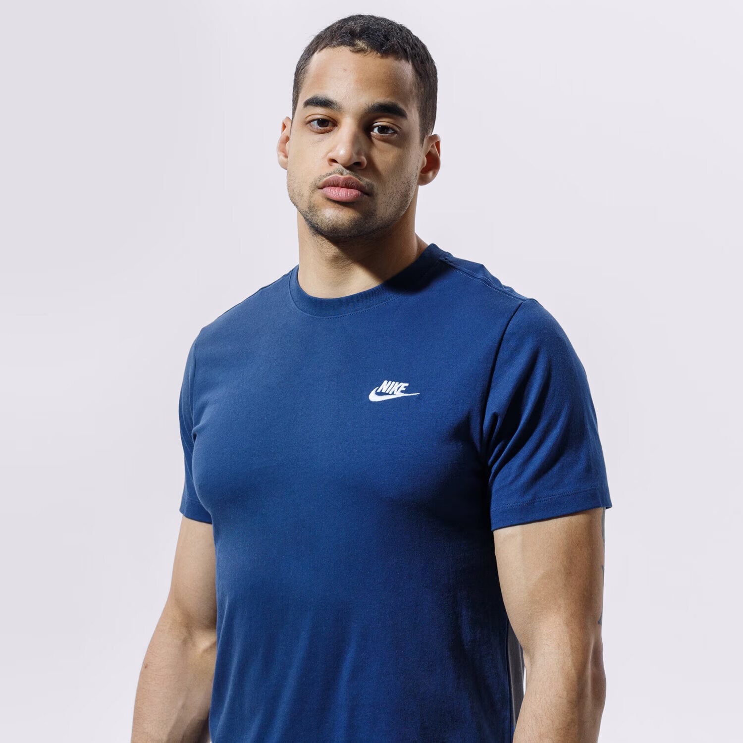 Bărbați tricou NIKE TRICOU SPORTSWEAR CLUB AR4997-410 Bleumarin
