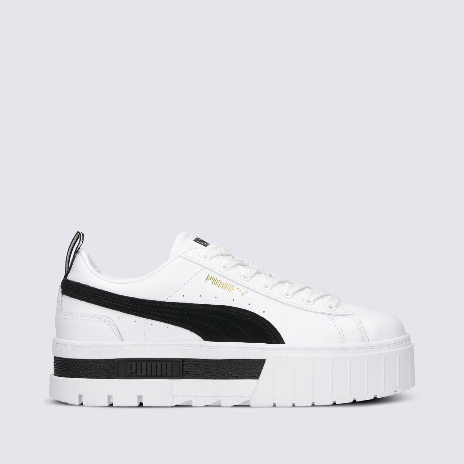 Femei pantofi sport PUMA MAYZE LEATHER 38198301 Alb