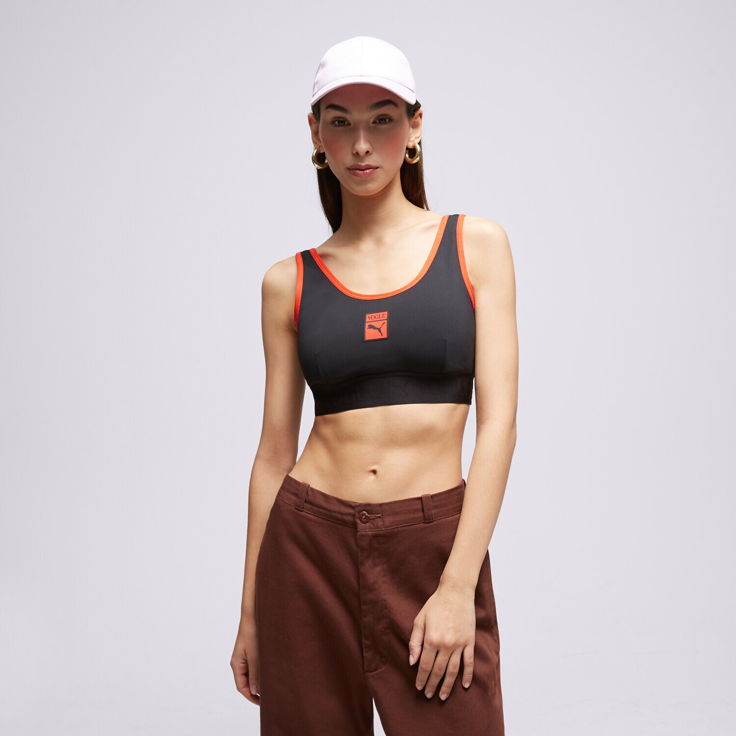 Femei tricou PUMA BUSTIERĂ TOP PUMA X VOGUE 534688-01 Negru