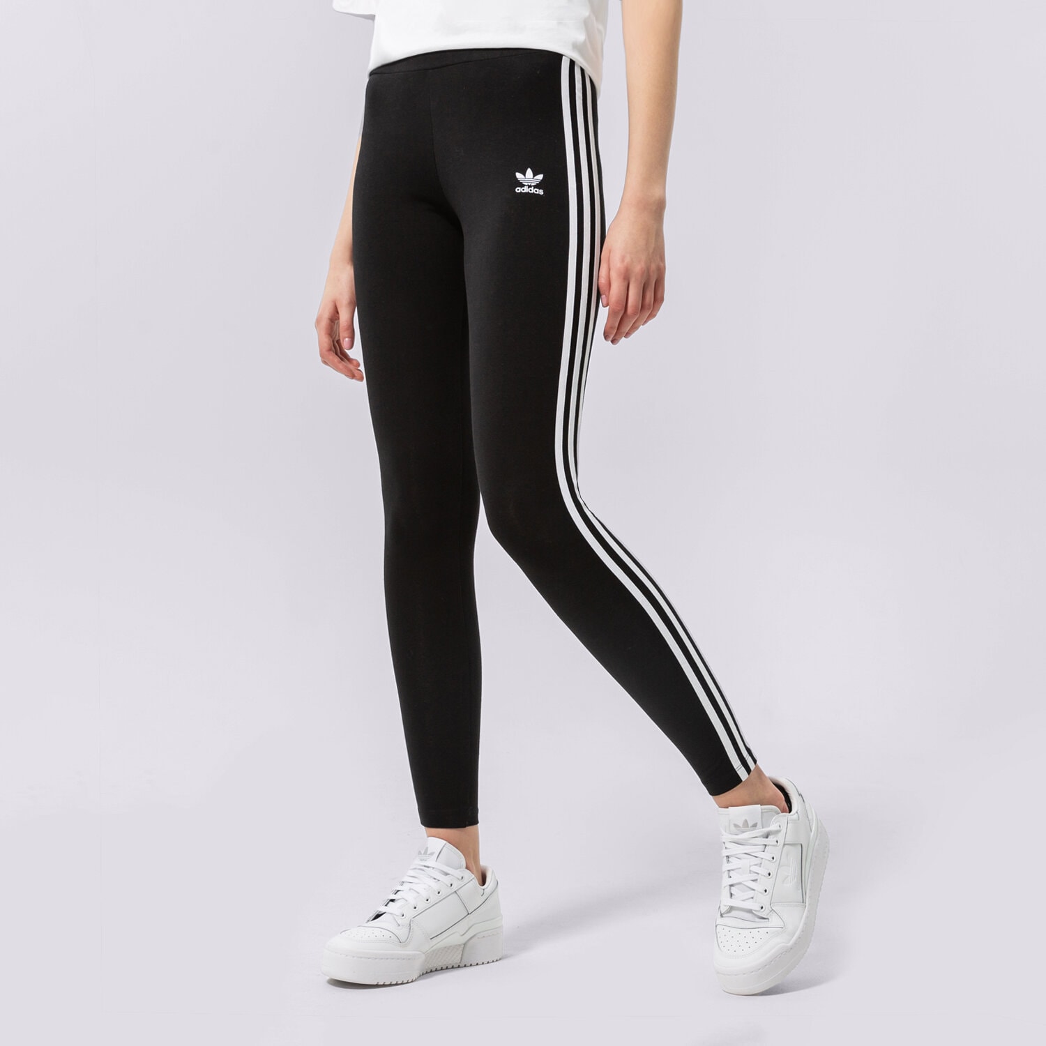 Femei pantaloni ADIDAS COLANȚI 3 STRIPES TIGHT HD2350 Negru