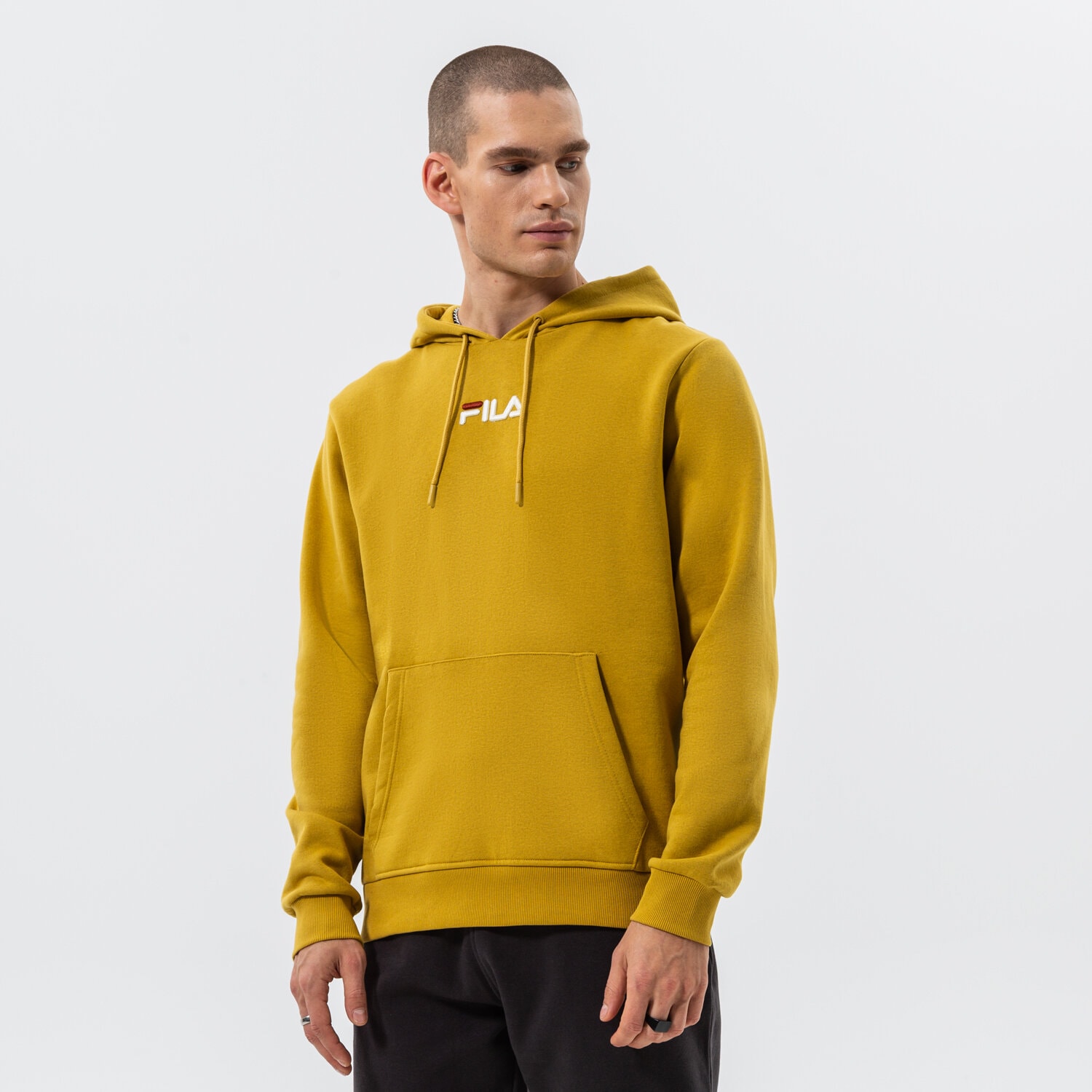 Bărbați bluză FILA BLUZĂ CU GLUGĂ HENRY SS22TKM102947 Bej