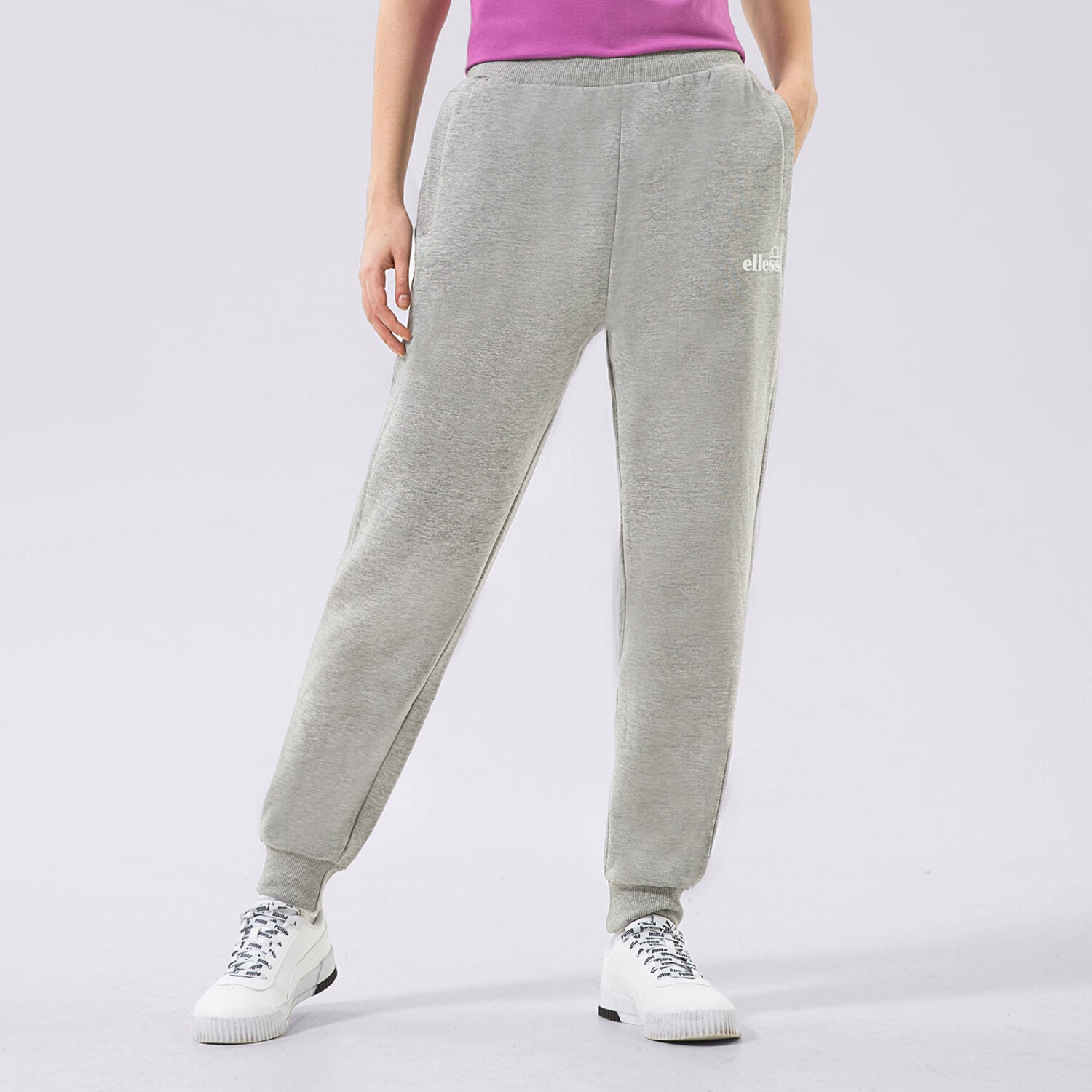 Femei pantaloni ELLESSE PANTALONI  MAJANA JOG PANT GREY MRL SGP16457112 Gri
