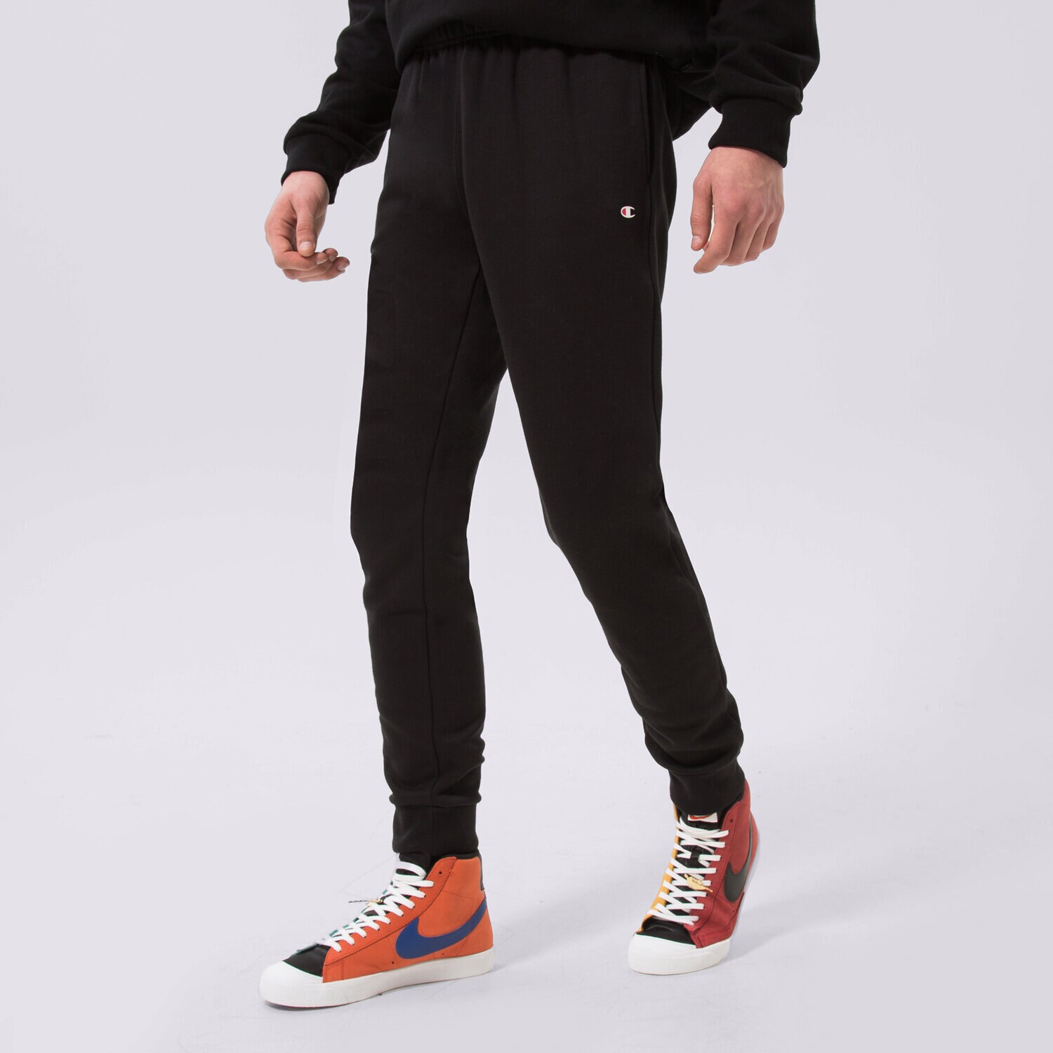 Bărbați pantaloni CHAMPION PANTALONI  RIB CUFF PANTS 218341KK001 Negru