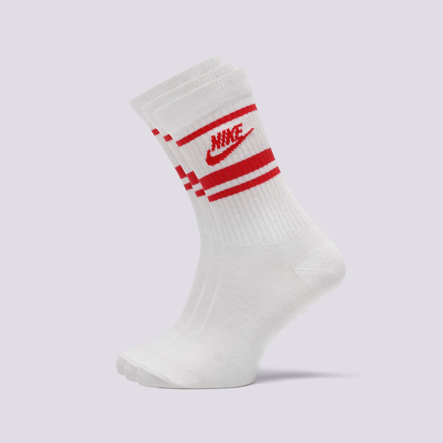 Femei șosete NIKE ESSENTIAL STRIPE SOCKS (3 PACKS)  DX5089-102 Alb