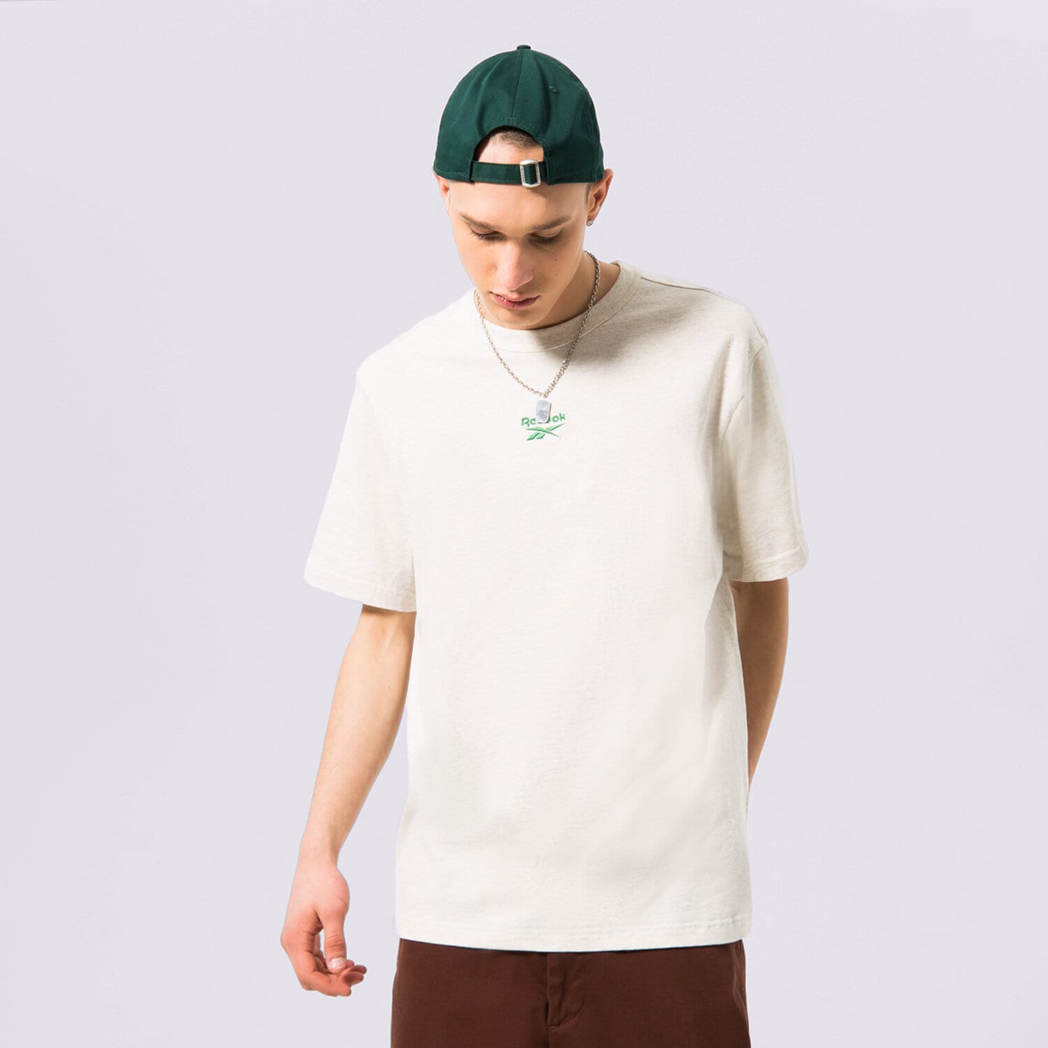 Bărbați tricou REEBOK TRICOU CL SV HS7156 Alb