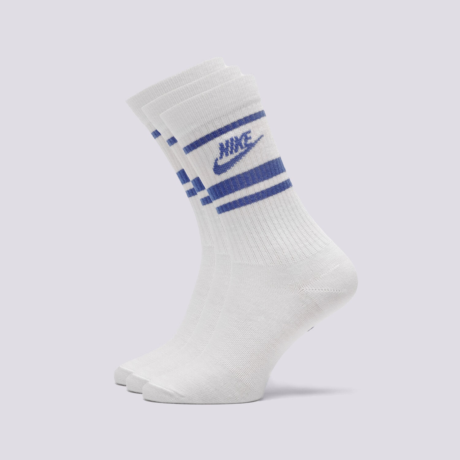 Femei șosete NIKE ESSENTIAL STRIPE SOCKS (3 PACKS)  DX5089-105 Alb