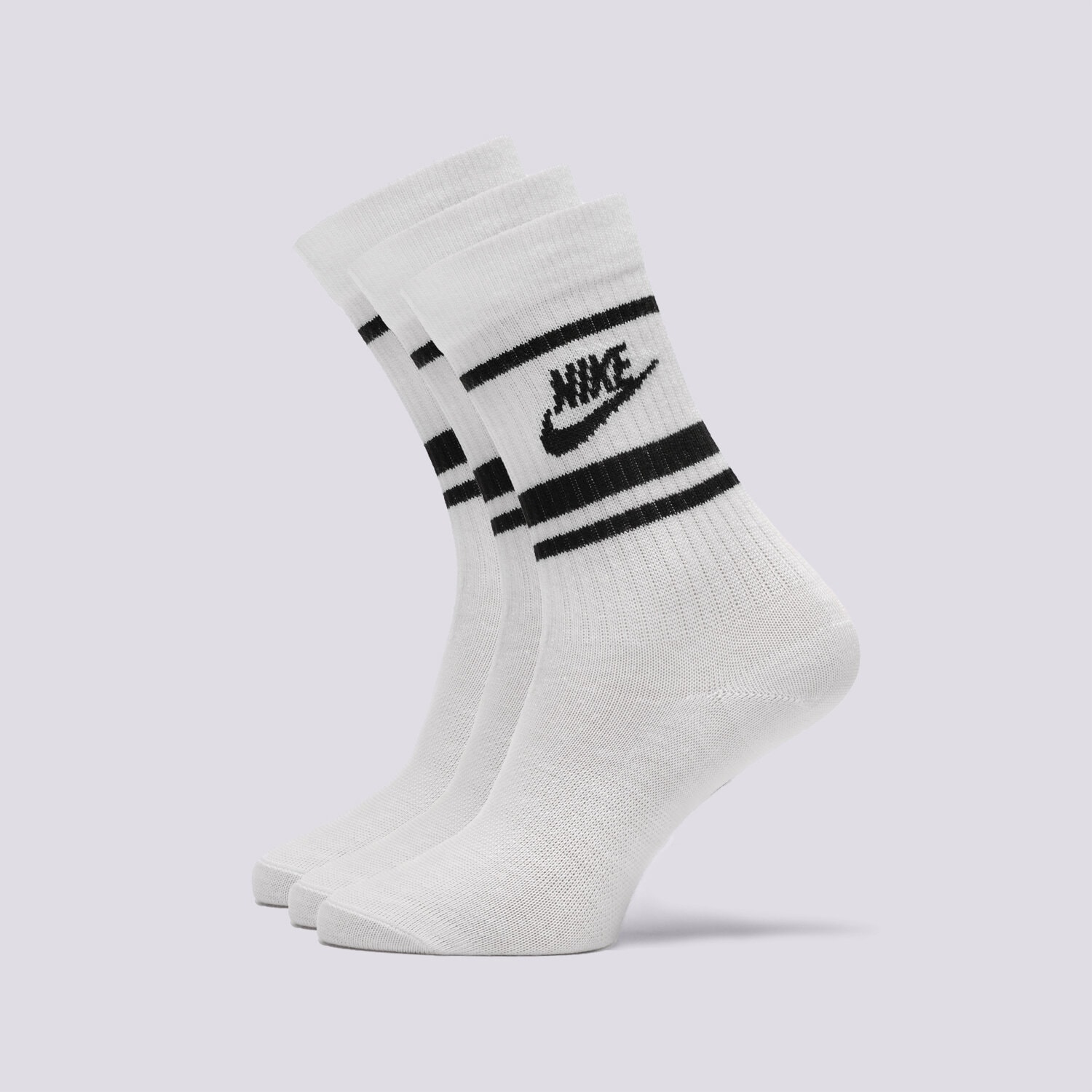Femei șosete NIKE ESSENTIAL STRIPE SOCKS (3 PACK)  DX5089-103 Alb
