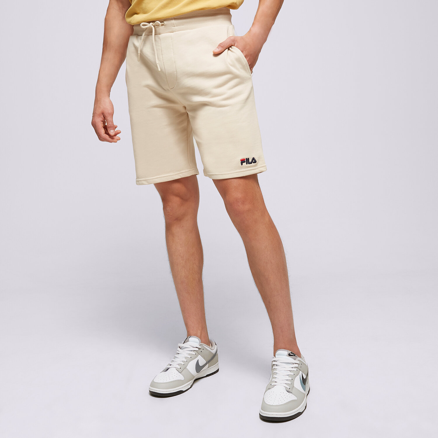 Femei pantaloni scurți FILA PANTALONI SCURȚI YELE SS23SPM230513 Gri