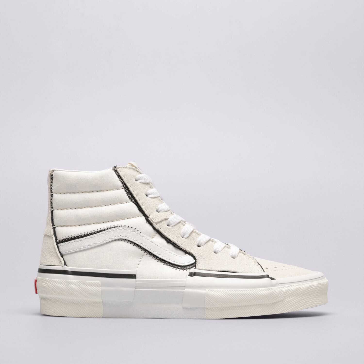 Barbați pantofi sport VANS SK8-HI RECONSTRUCT VN0005UKQJM1 Alb