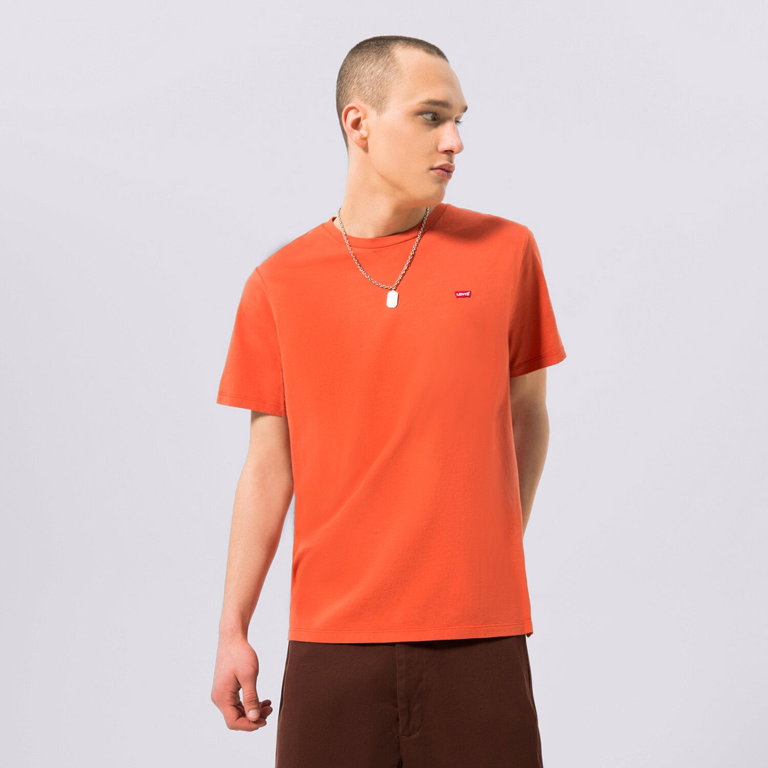 Bărbați tricou LEVI'S TRICOU SS ORIGINAL HM 56605-0154 Roșu