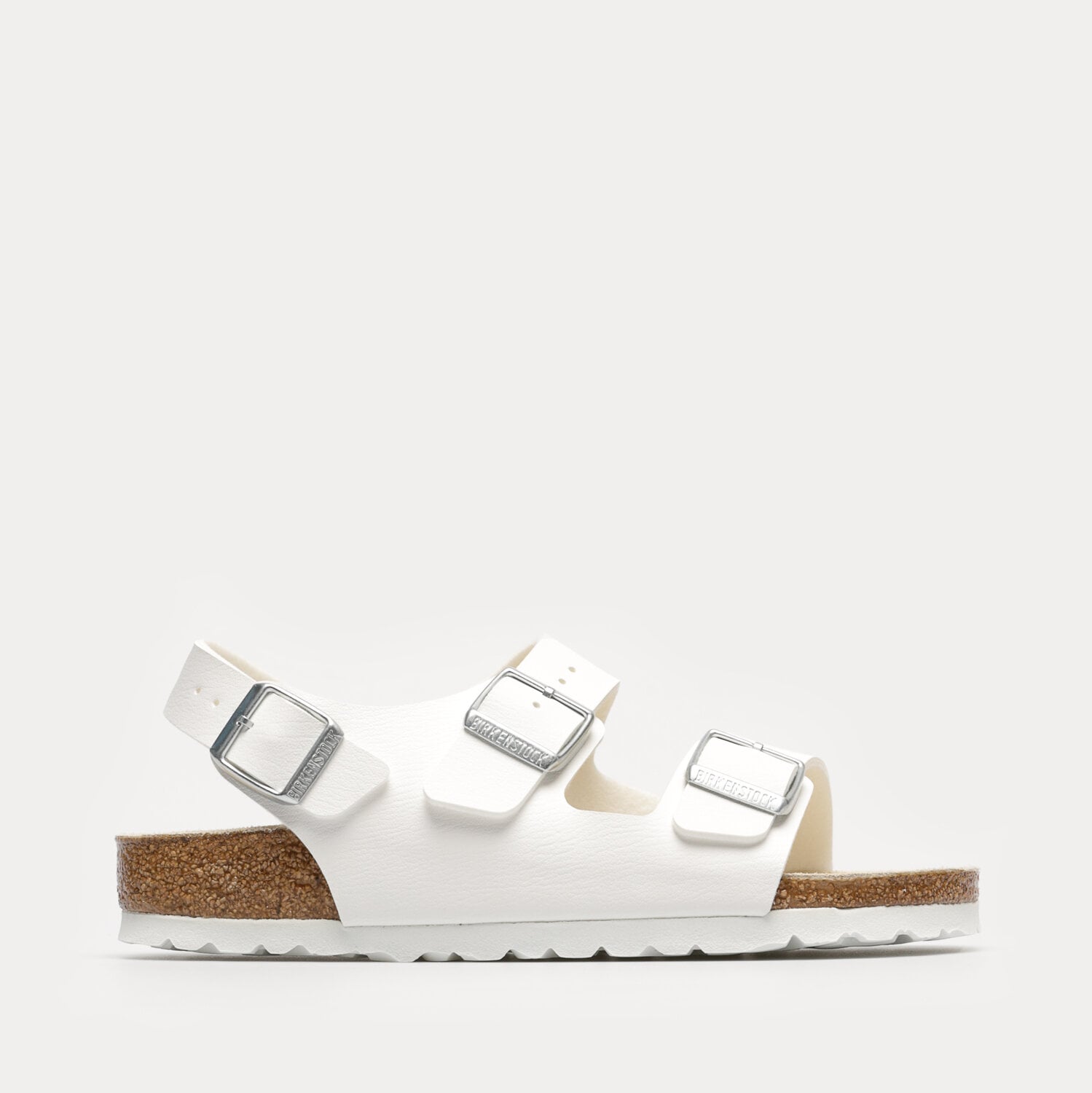 Femei șlapi BIRKENSTOCK MILANO BS 34733 Alb