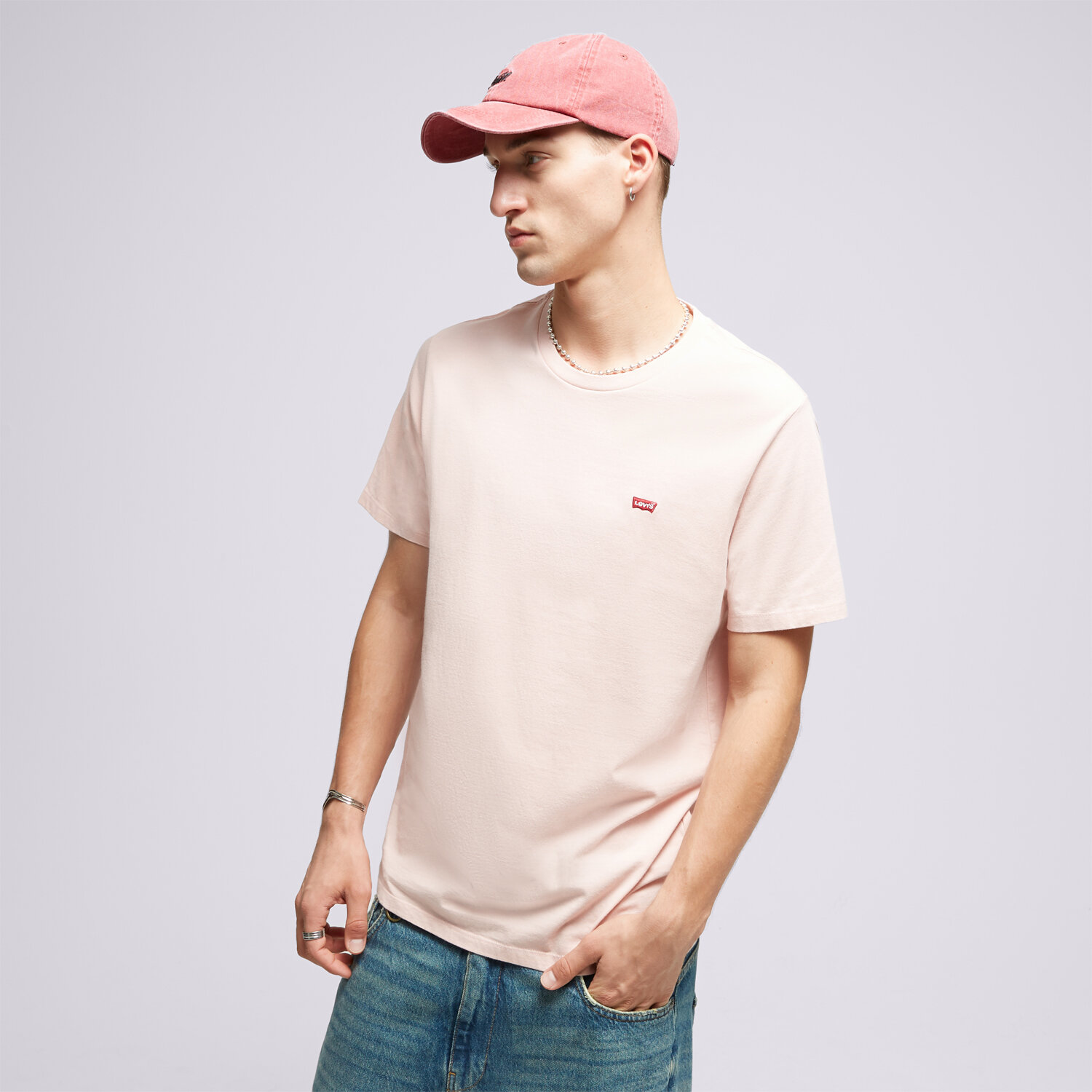 Bărbați tricou LEVI'S TRICOU SS ORIGINAL HM 56605-0159 Roz