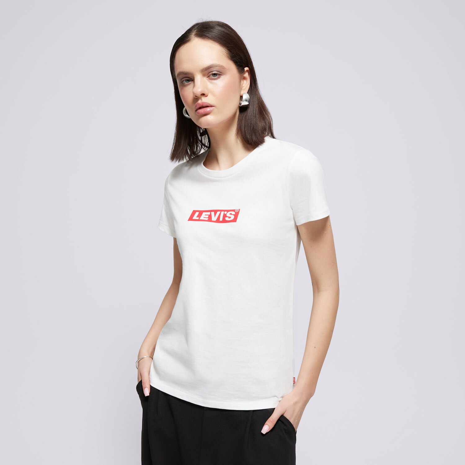 Femei tricou LEVI'S TRICOU THE PERFECT TEE 17369-0903 Alb