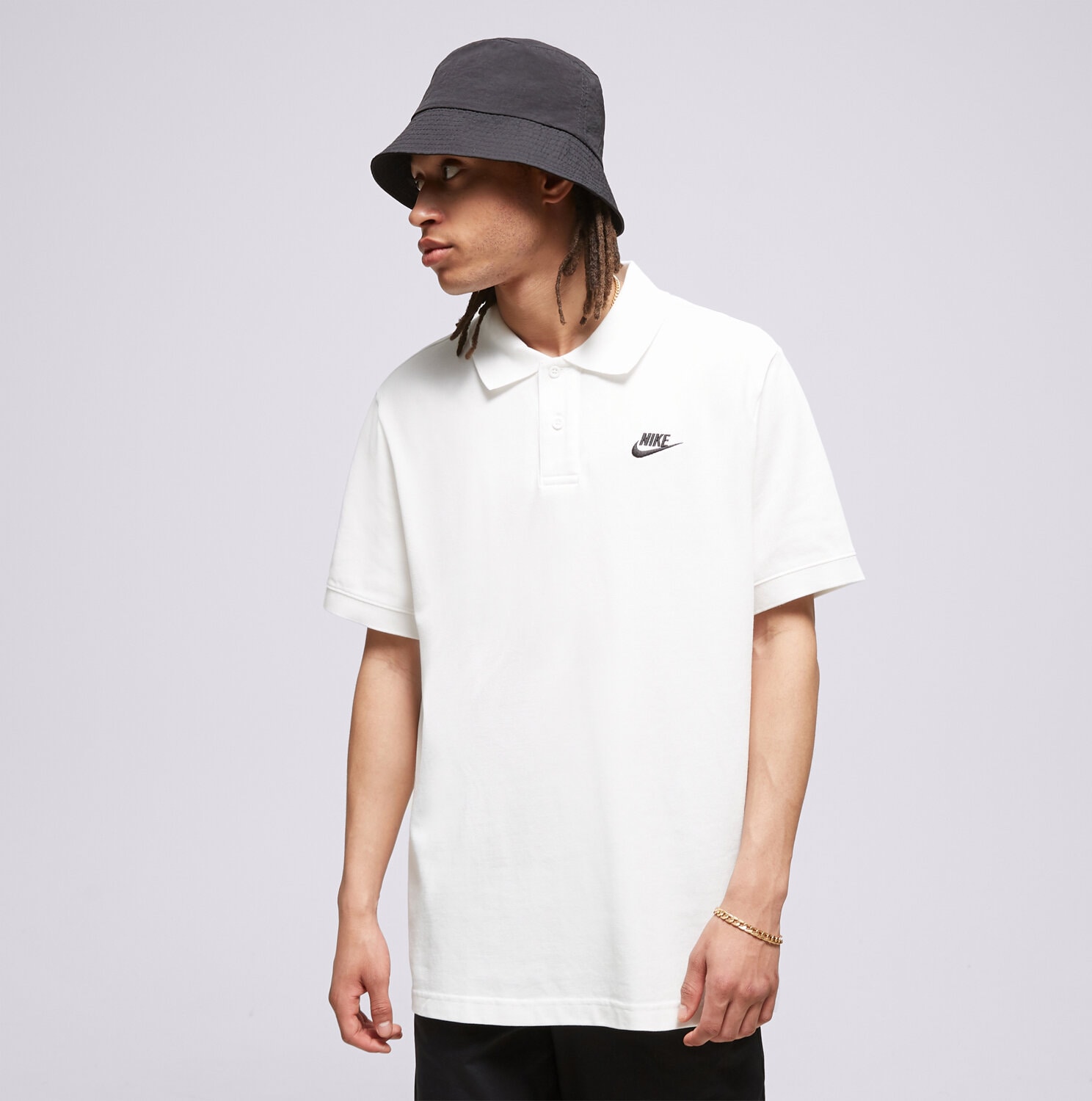 Bărbați tricou NIKE POLO SPORTSWEAR CJ4456-100 Alb