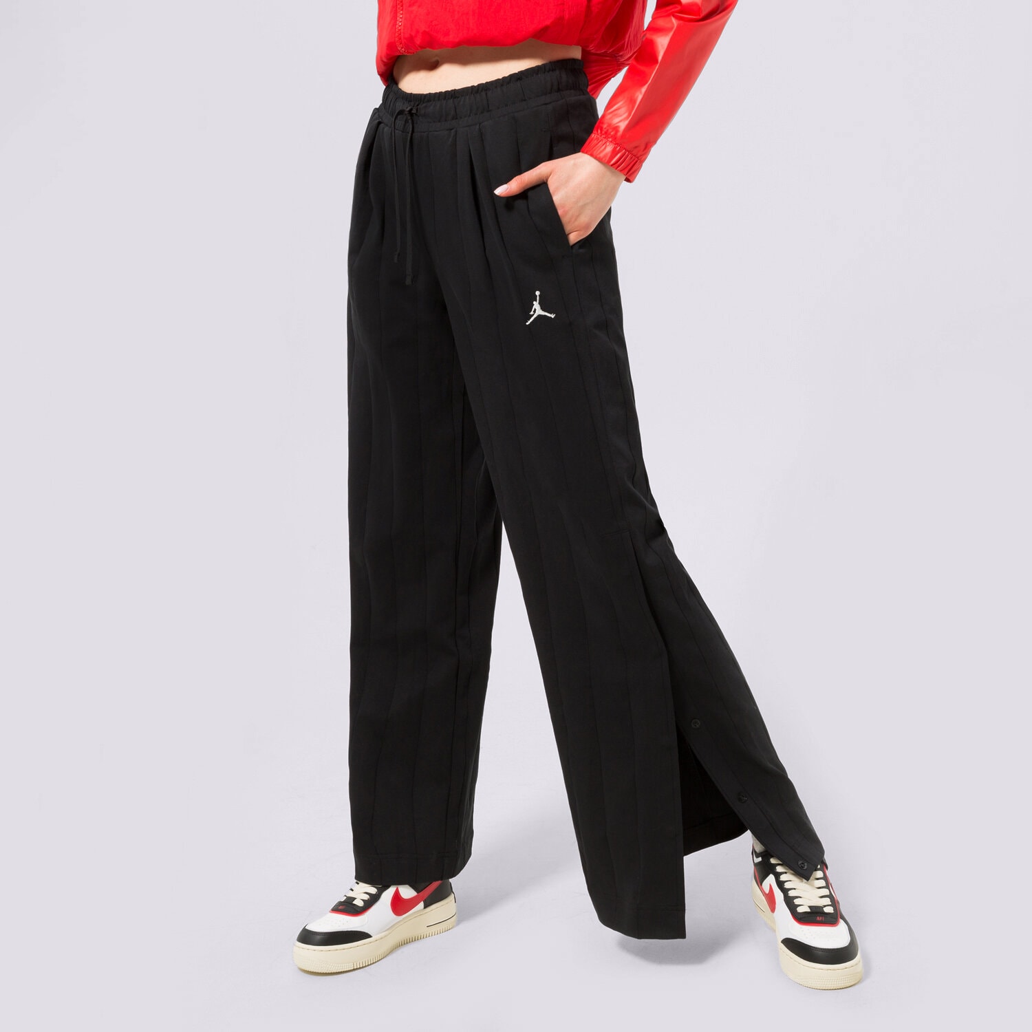 Femei pantaloni JORDAN PANTALONI  W J KNIT PANT DX0397-010 Negru