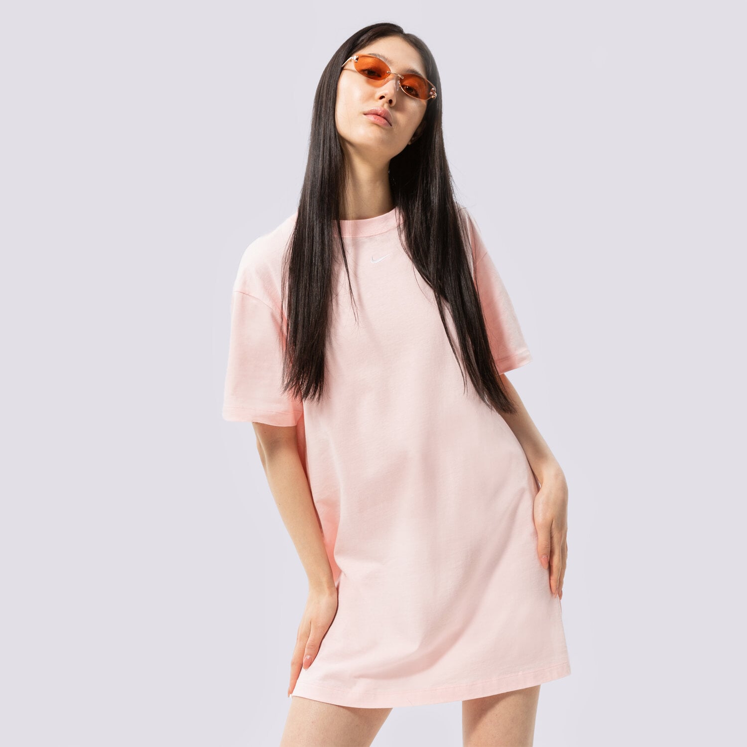 Femei rochii și fuste NIKE ROCHIE SPORTSWEAR ESSENTIAL CJ2242-610 Roz