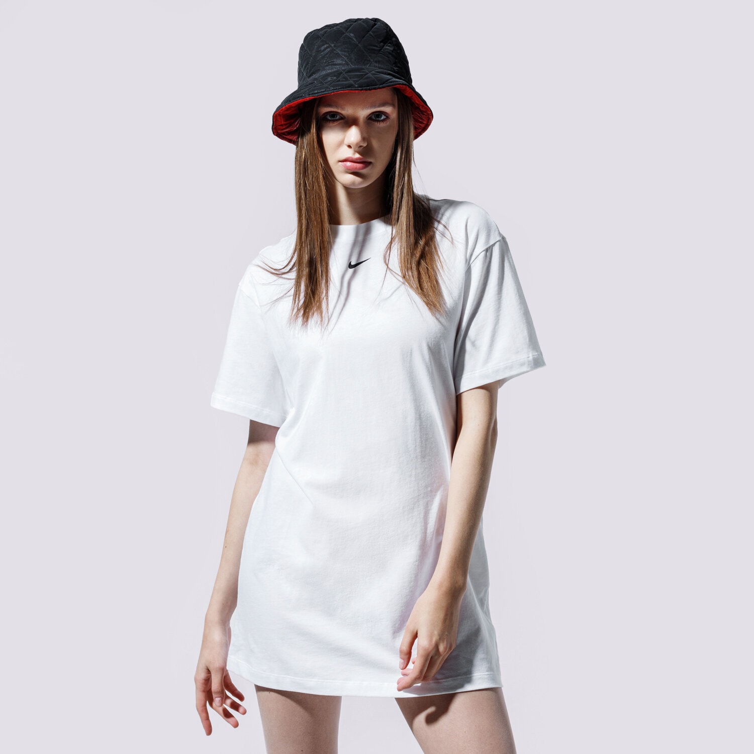 Femei rochii și fuste NIKE ROCHIE SPORTSWEAR ESSENTIAL CJ2242-100 Alb